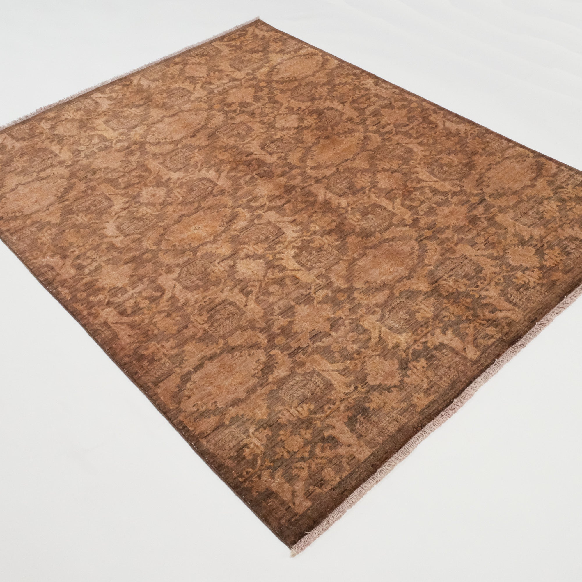 Retro Series Vintage Design Hand Woven Carpet