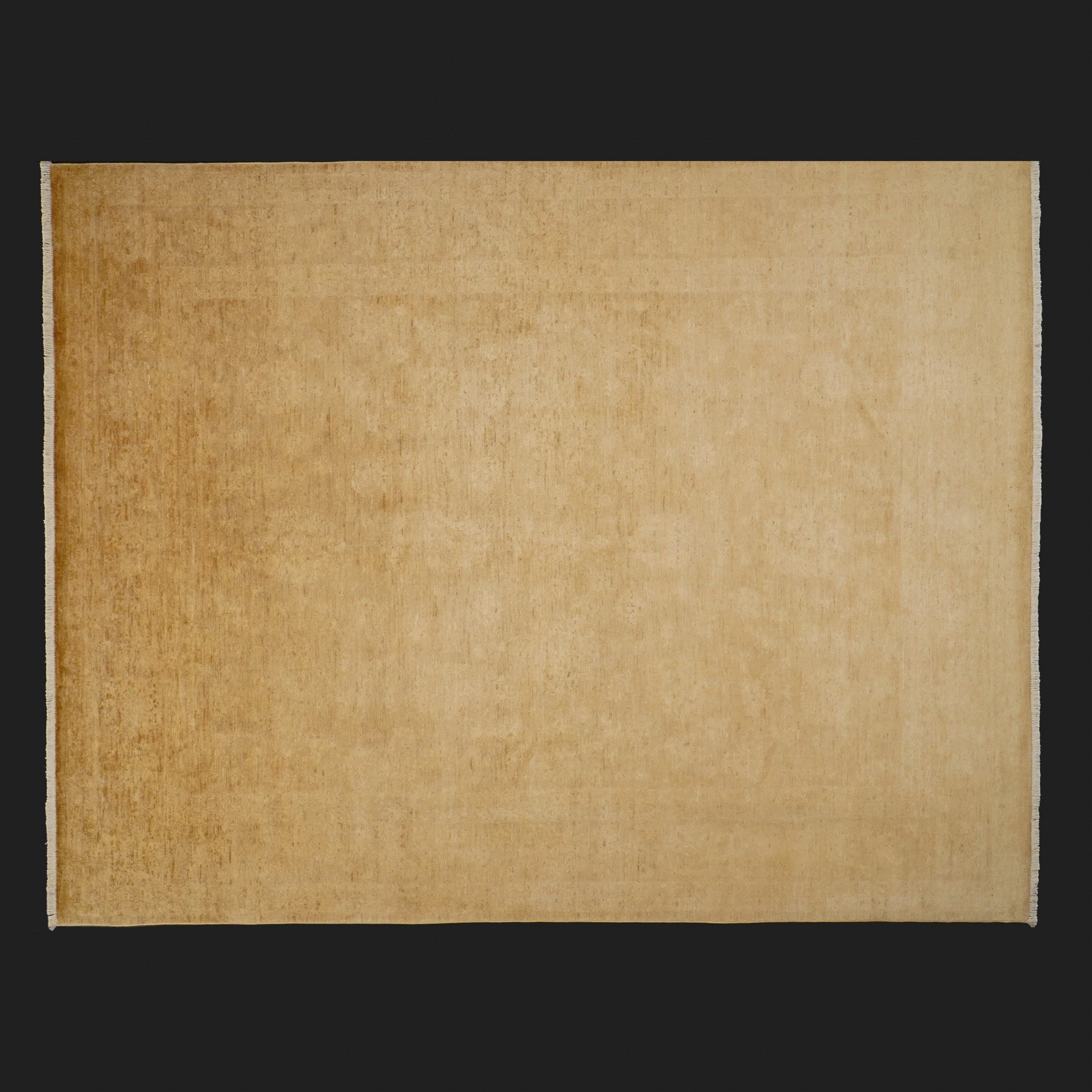 Retro Series Hand Woven Yellow Vintage Living Room Office Carpet