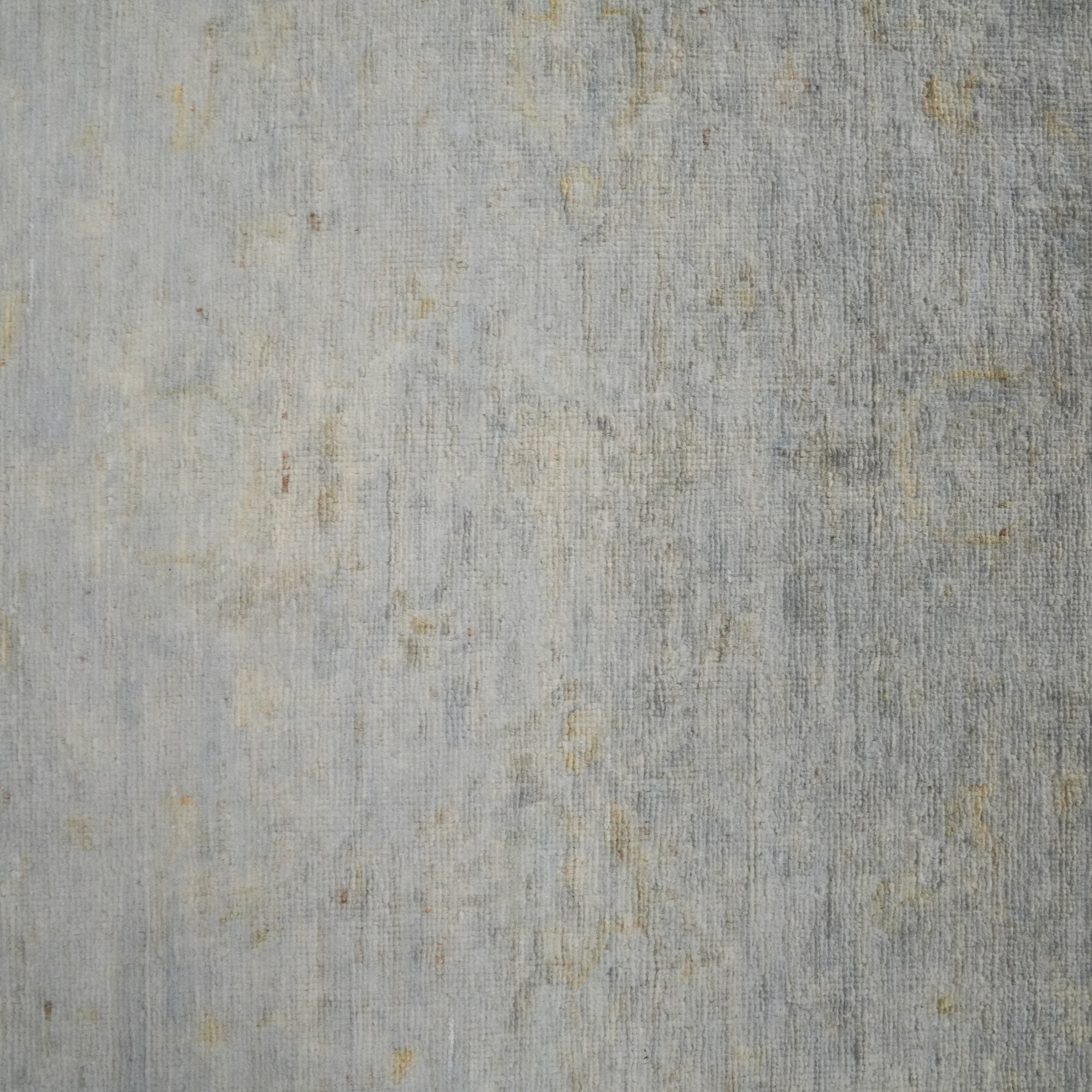 Retro Series Hand-Woven Vintage Patterned Gray Wool Carpet