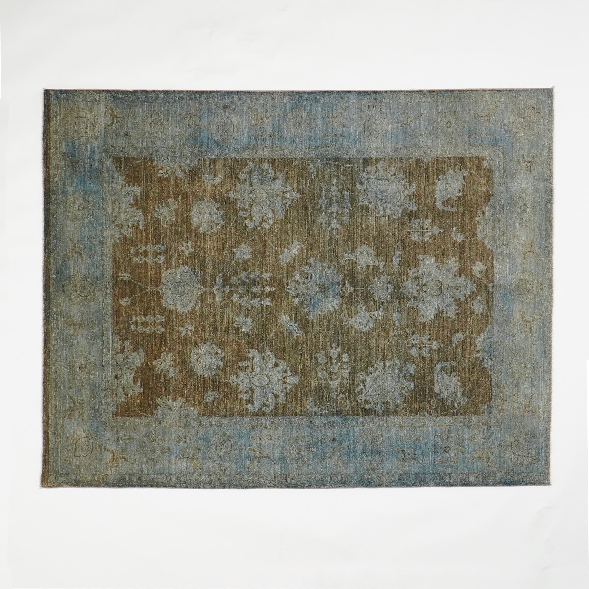 Retro Series Vintage Design Hand Woven Carpet