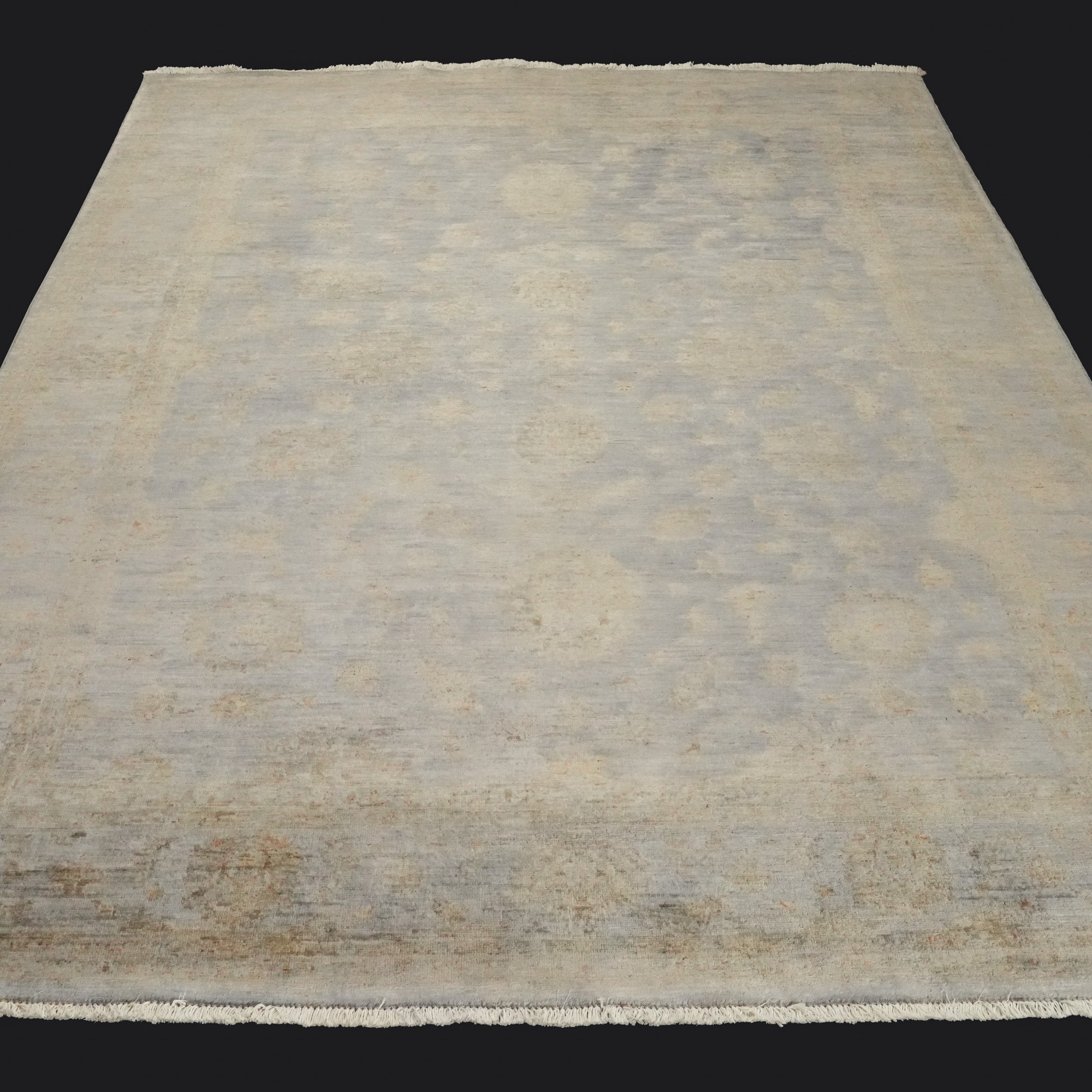 Retro Serisi Vintage Desenli El Dokuma Halı