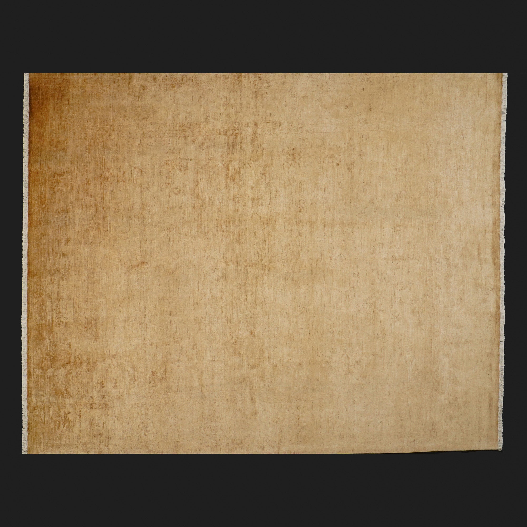 Retro Series Hand Woven Vintage Yellow Carpet