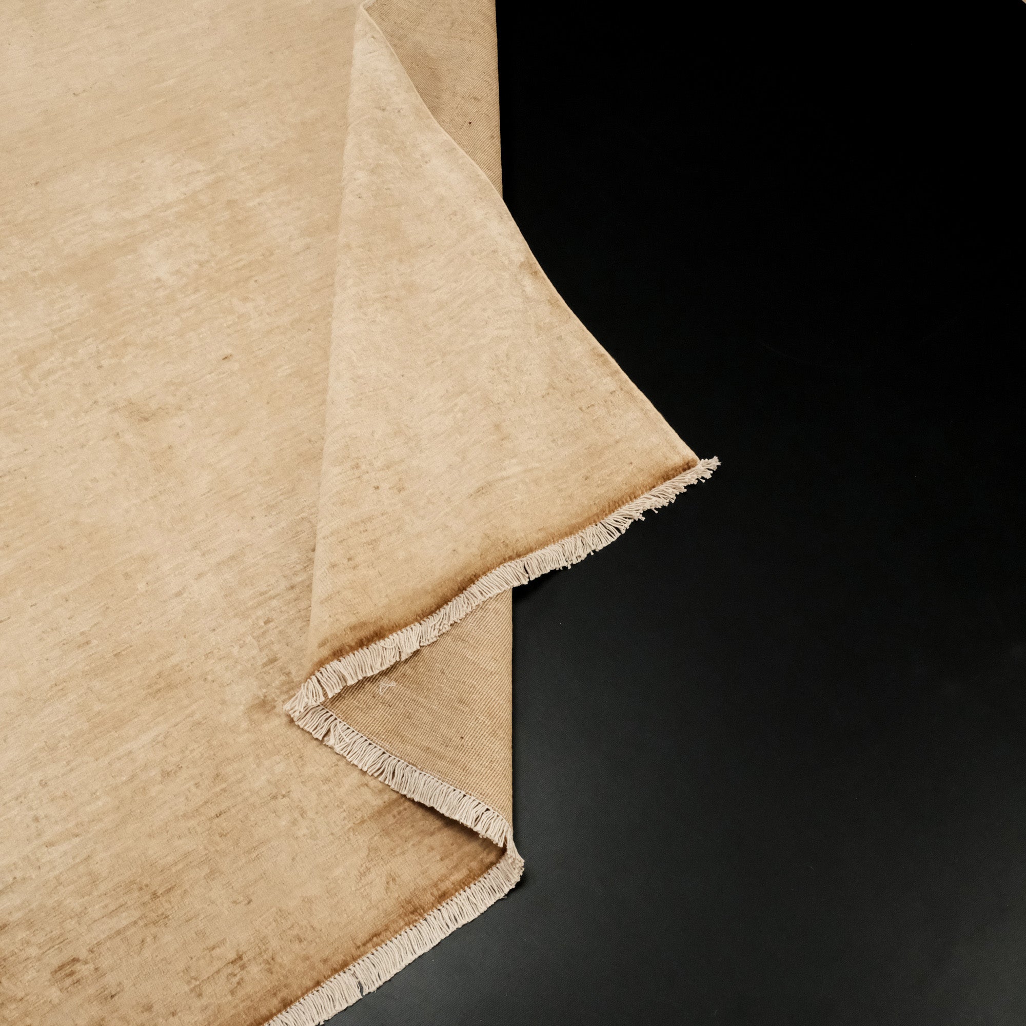 Retro Serisi Sarı Vintage El Dokuma Halı