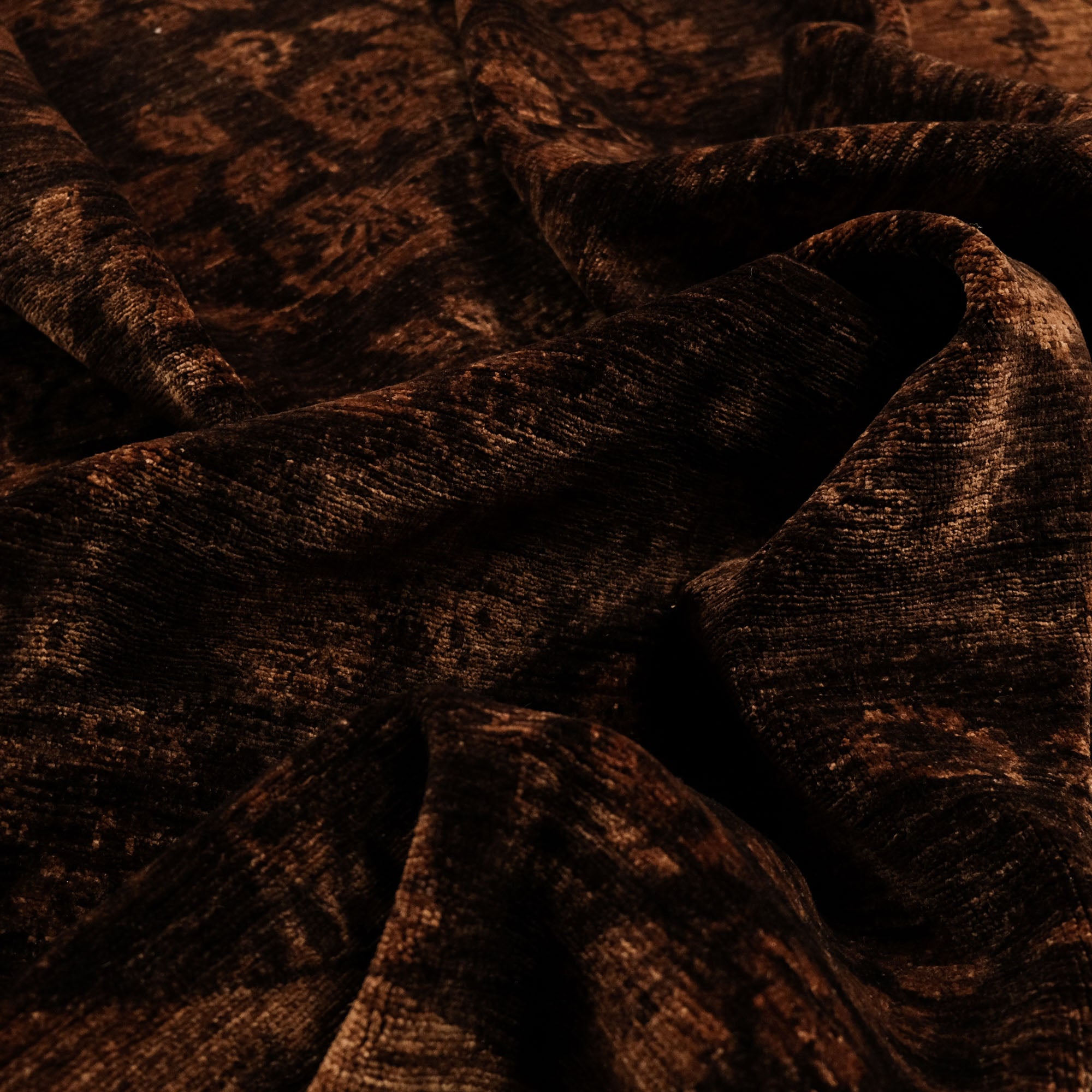 Retro Series Vintage Design Hand Woven Carpet