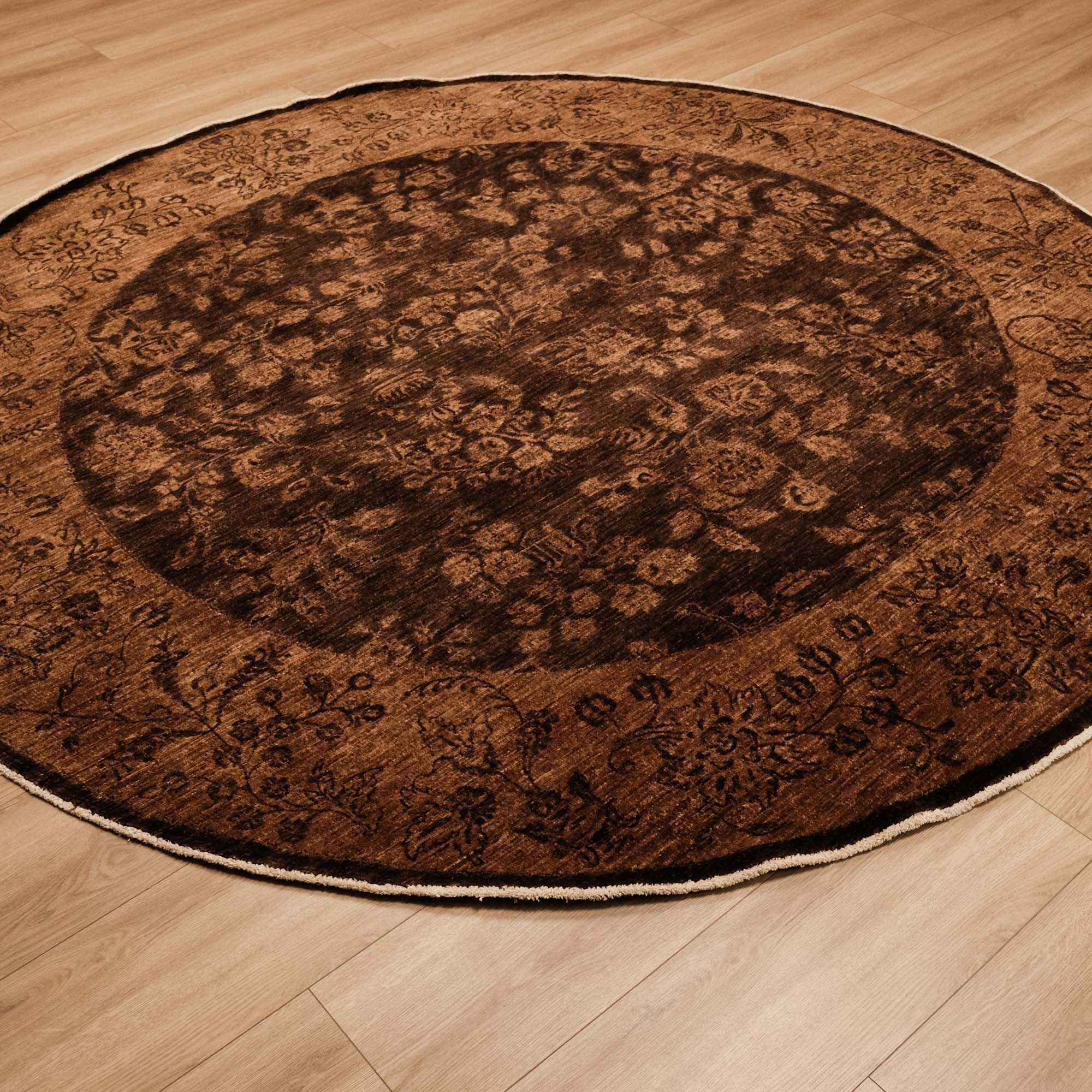 Retro Series Vintage Design Hand Woven Carpet