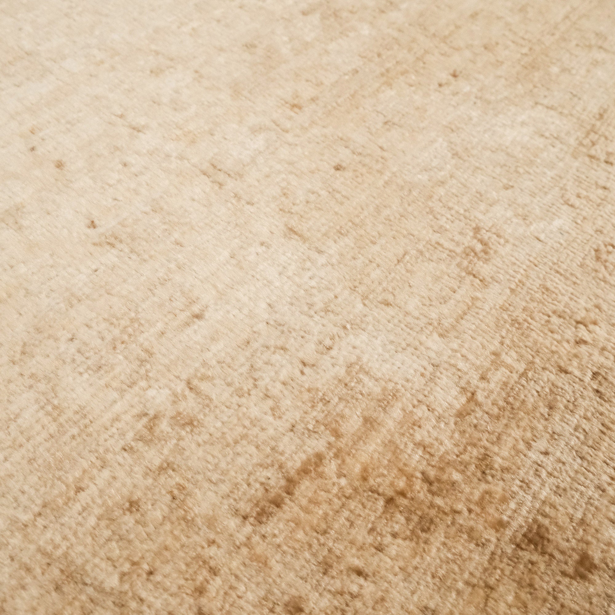 Retro Serisi El Dokuma Vintage Desenli Yün Sarı Halı