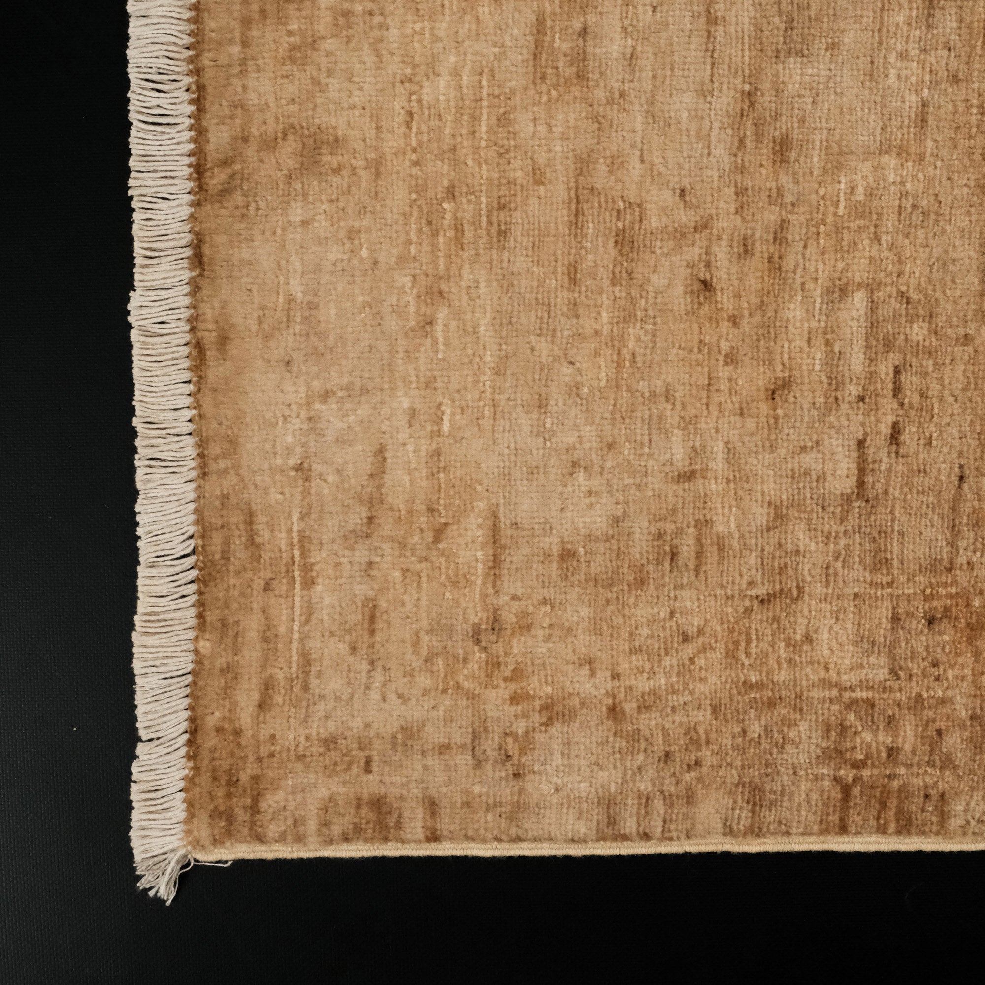 Retro Serisi Vintage Desenli El Dokuma Sarı Halı