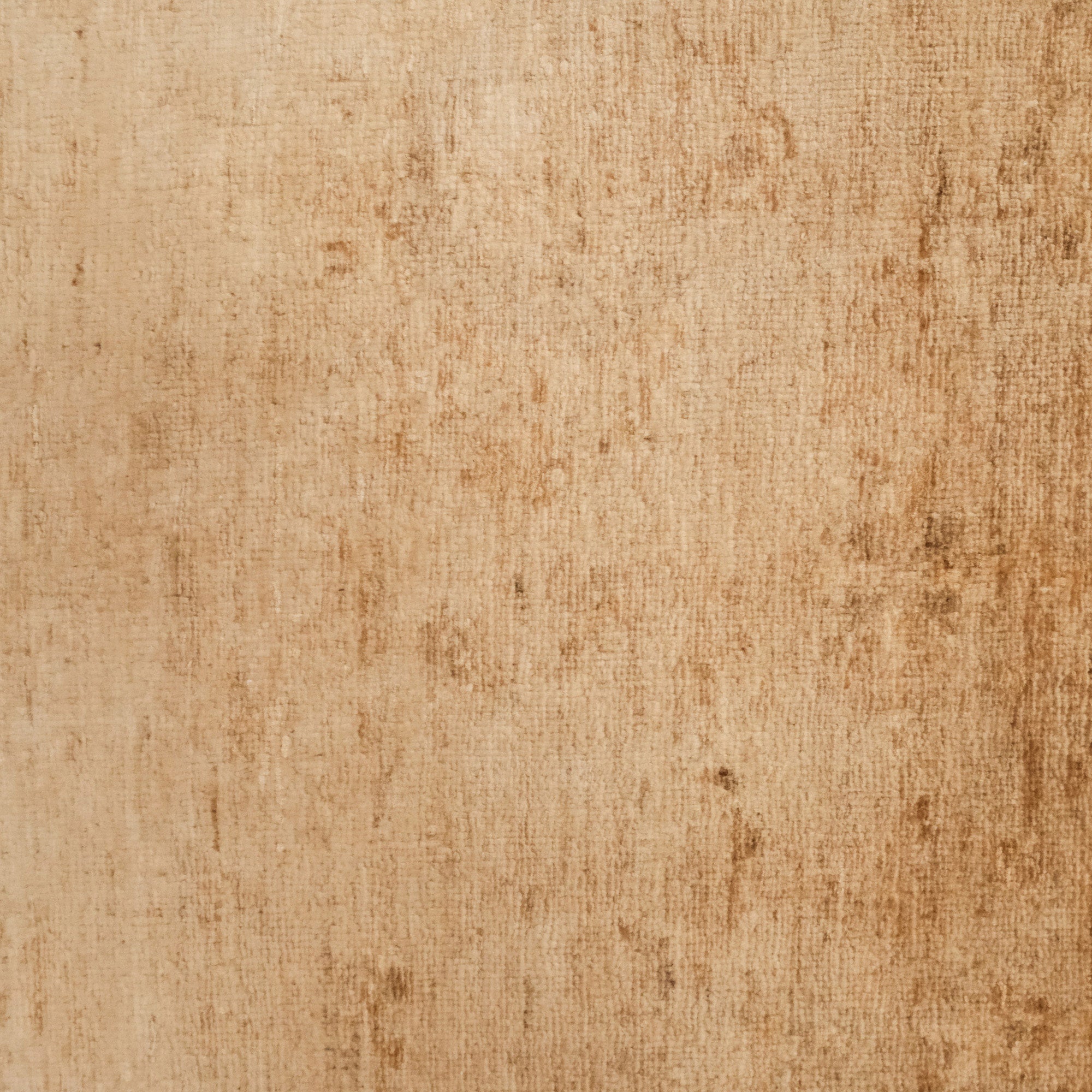 Retro Serisi Vintage Desenli El Dokuma Sarı Halı