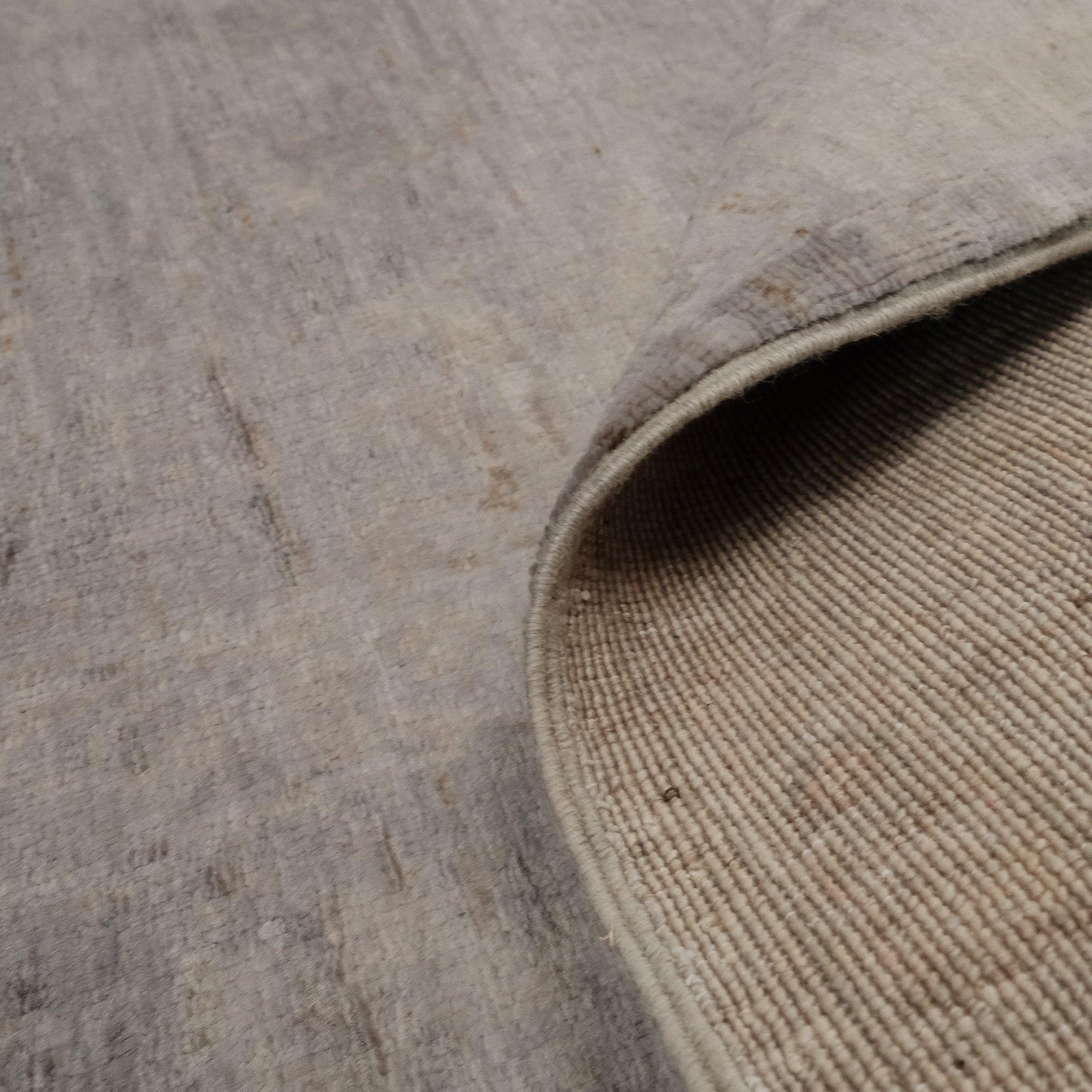 Retro Series Vintage Hand Woven Gray Carpet