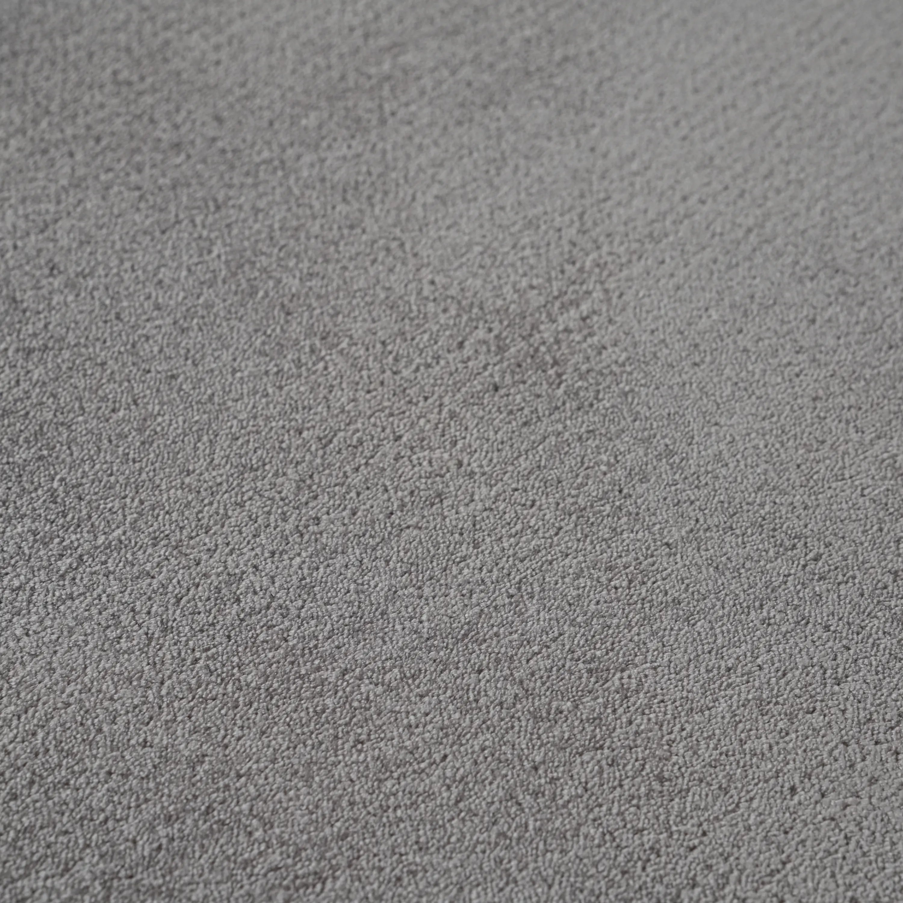 Plain Patterned Grey Viscose Rug