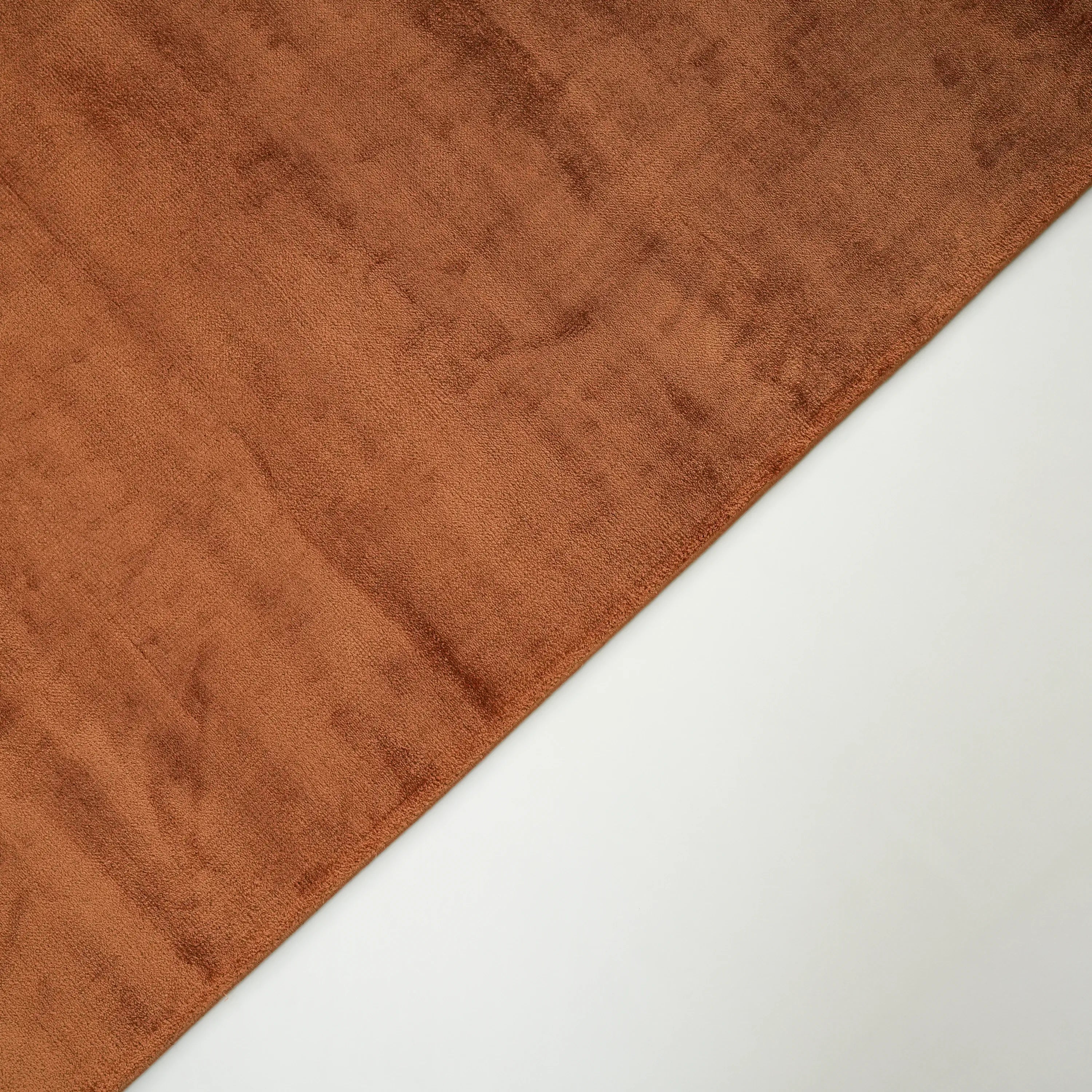 Plain Patterned Terra Viscose Rug