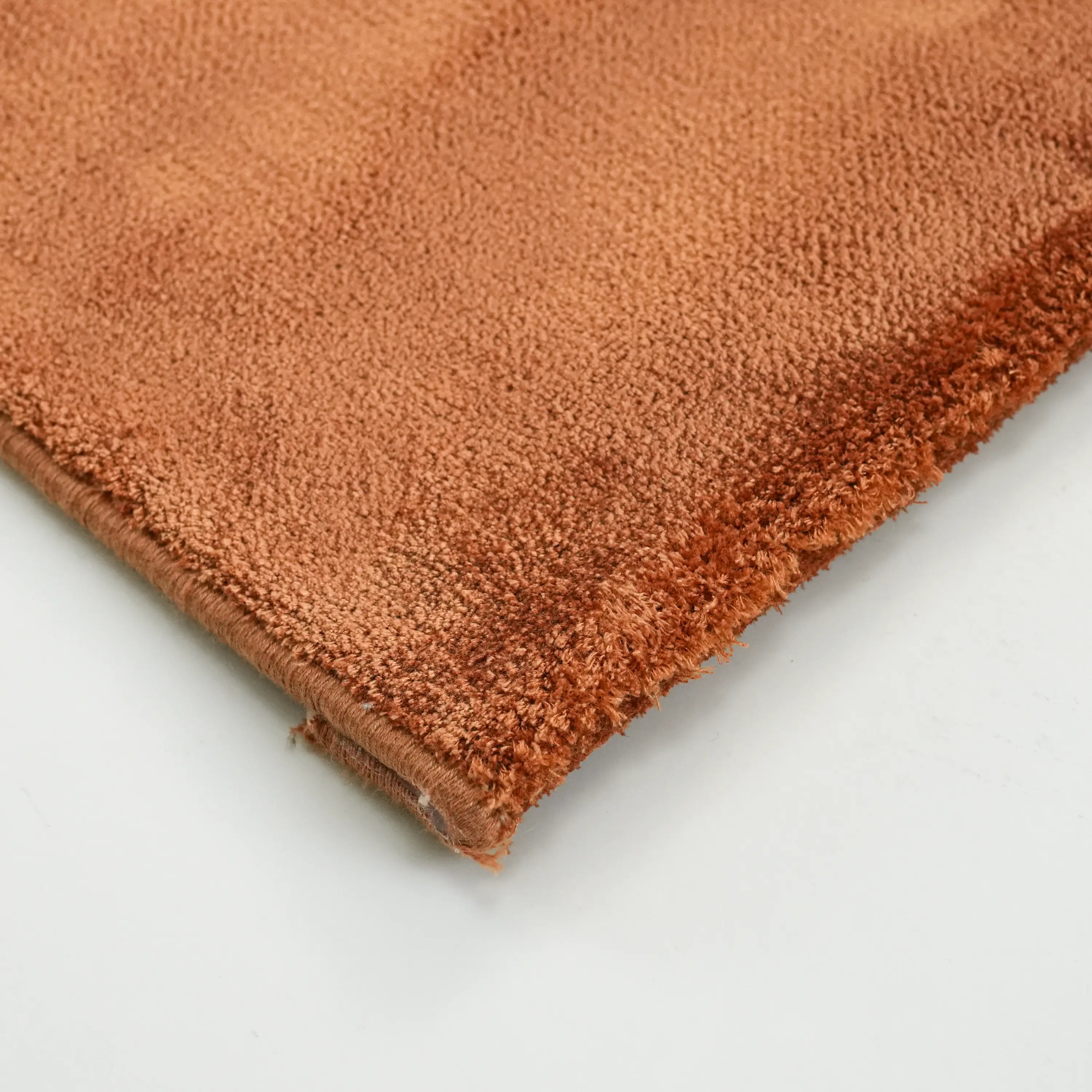 Plain Patterned Terra Viscose Rug