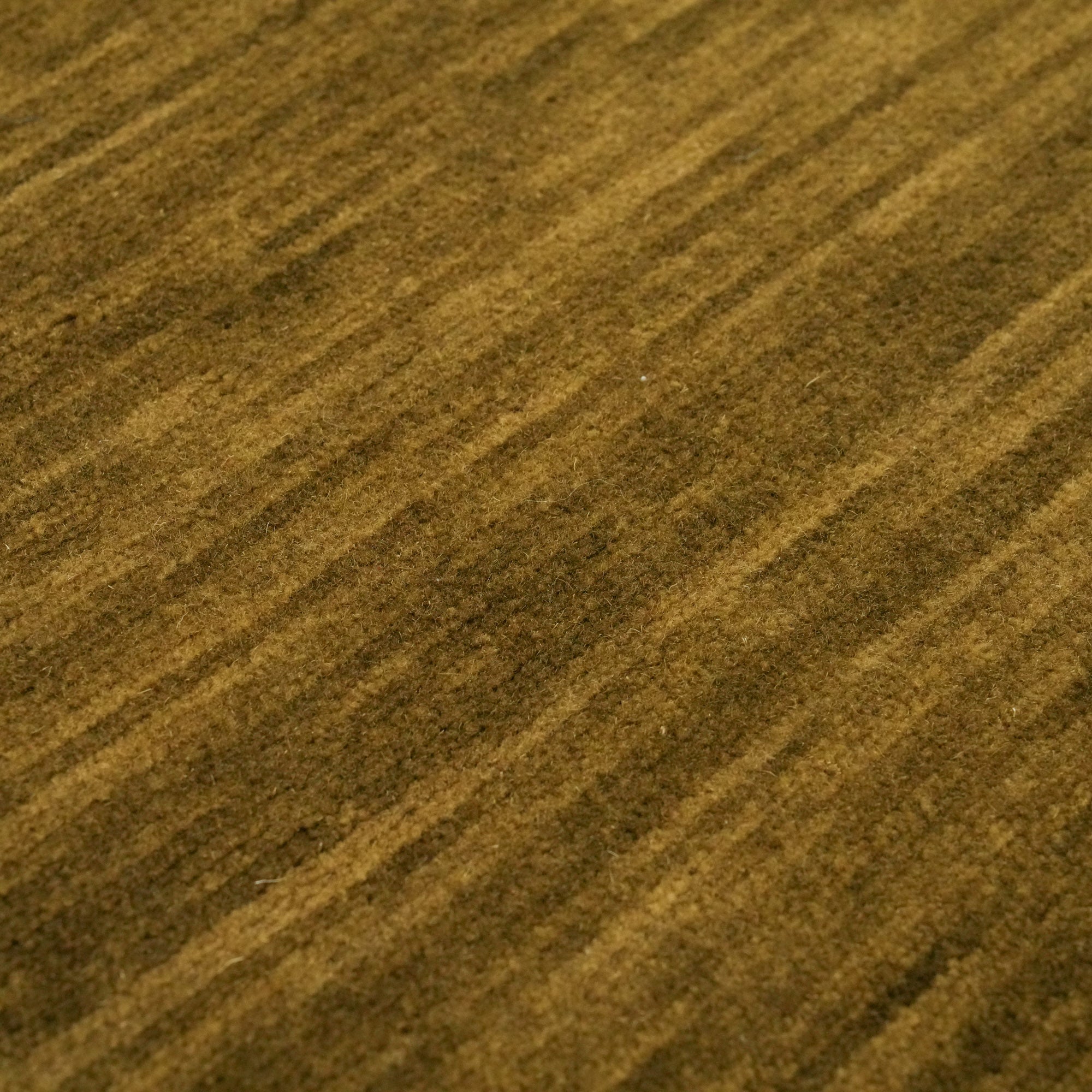 Plain Patterned Green Wool Carpet