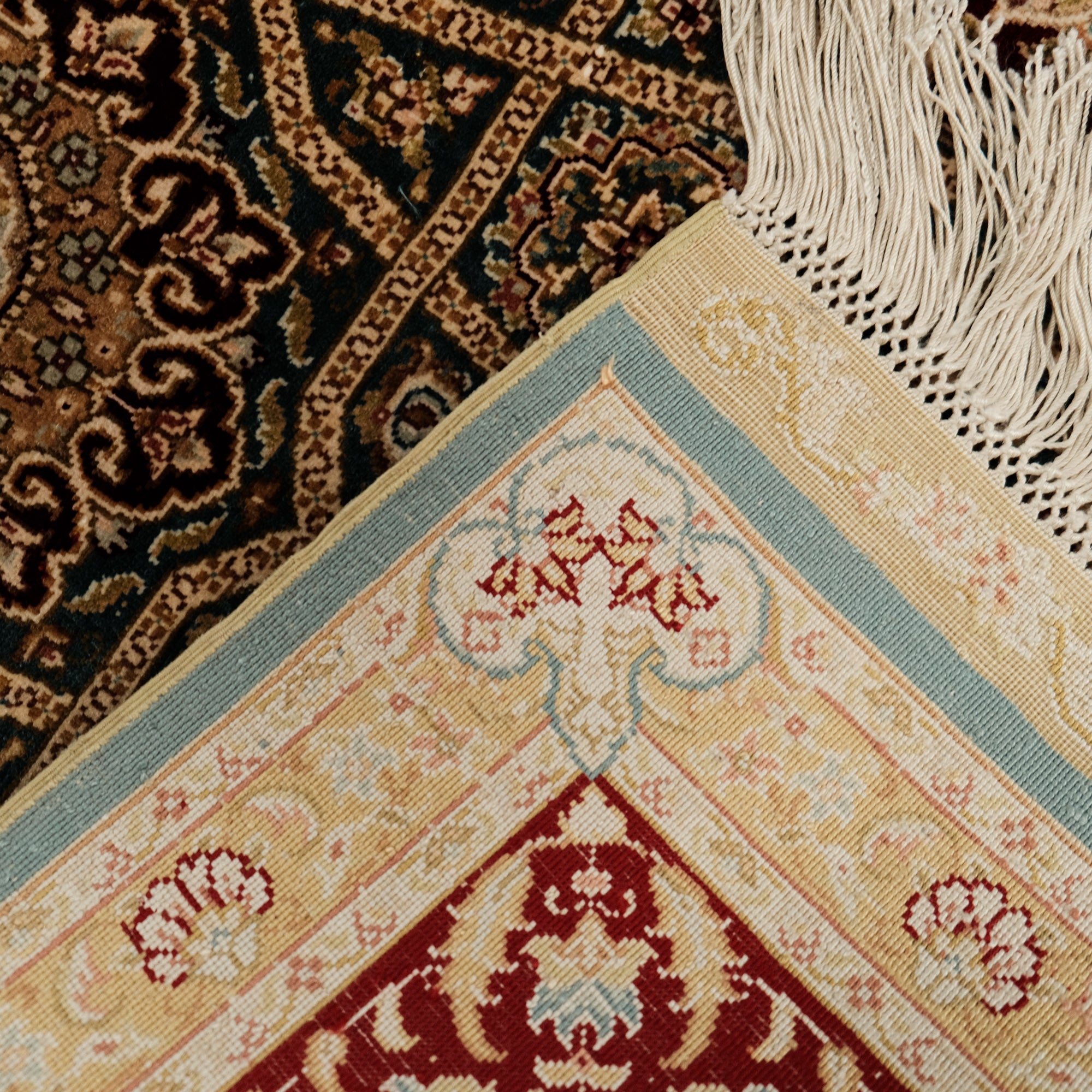 Frame Design Hand Woven Carpet