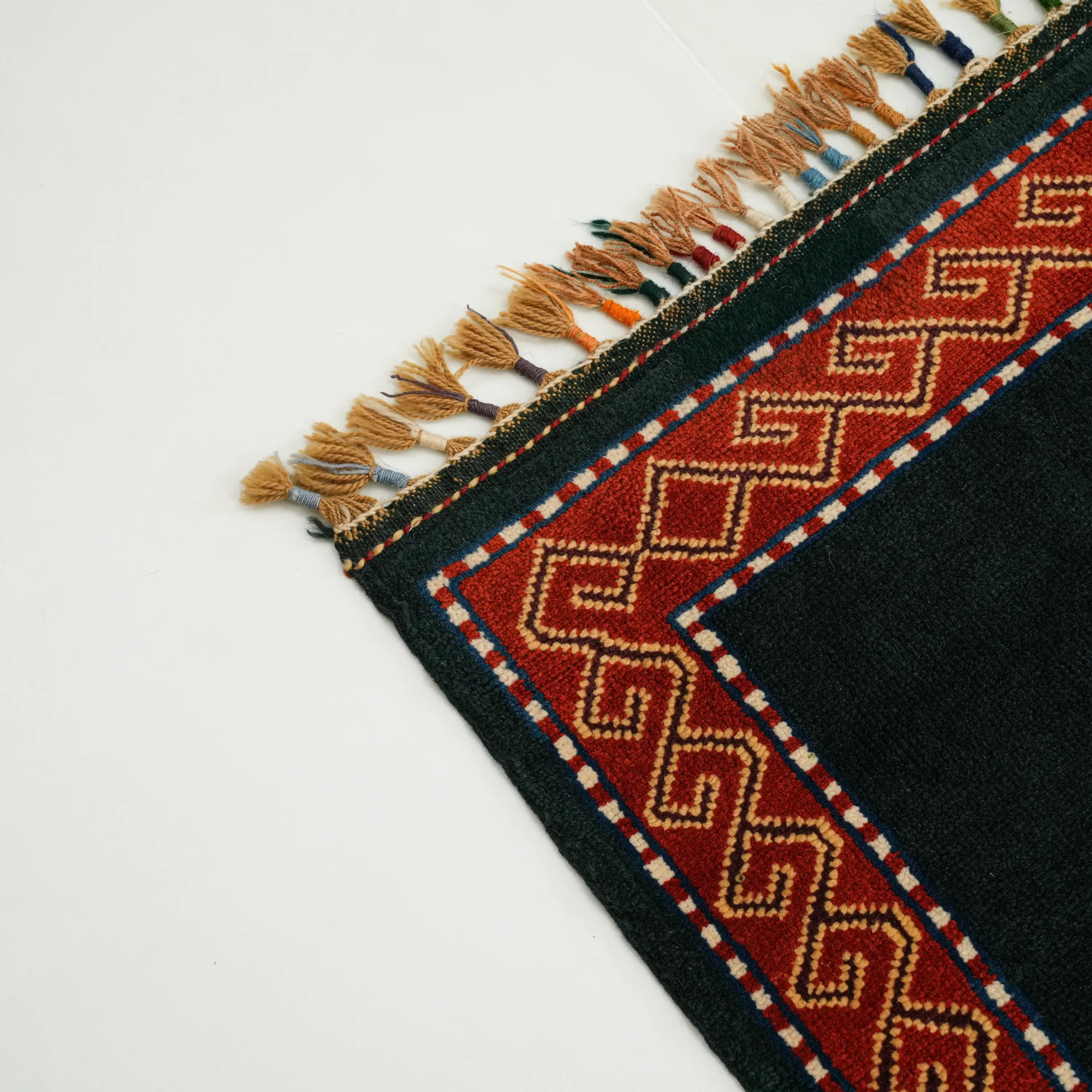 Anadolu Şal Serisi Sivas Zara Desenli El Dokuma Rengarenk Yün Halı