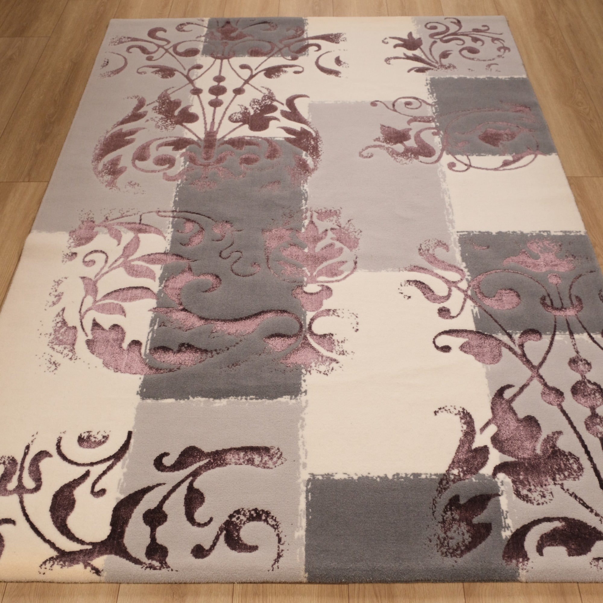 Abstract Design Machine Woven Carpet