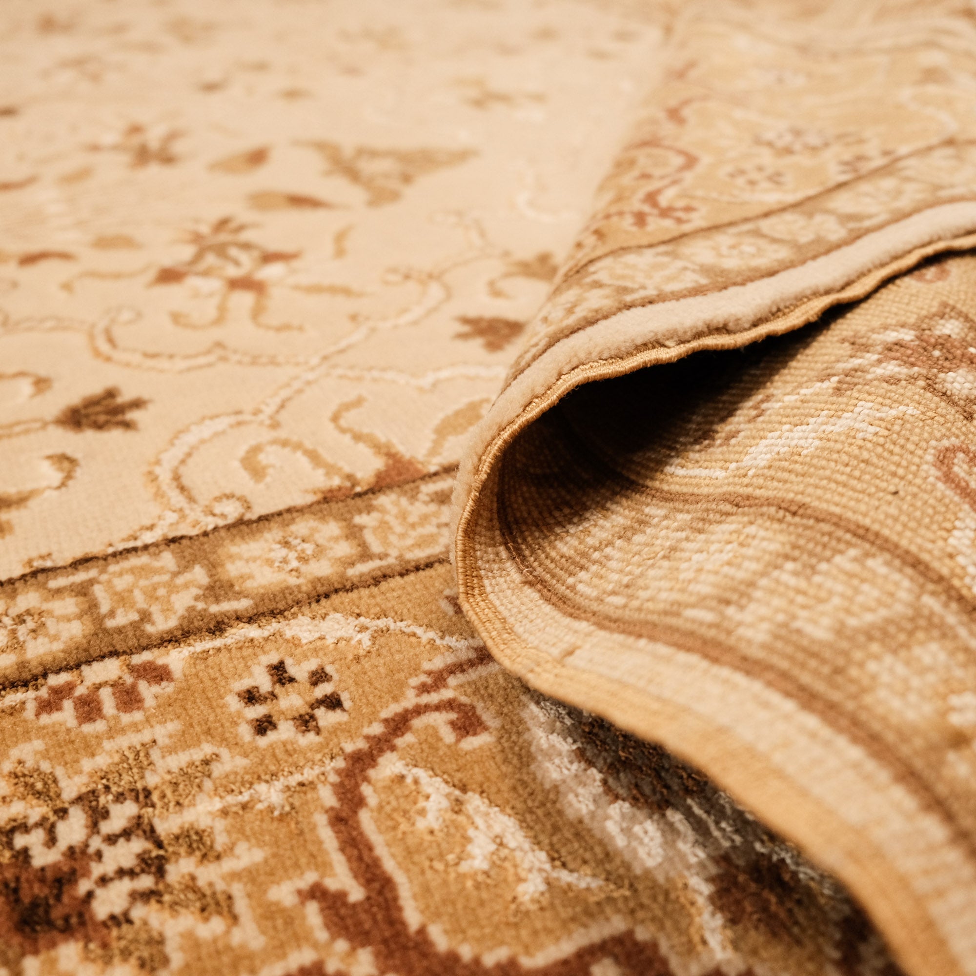 Sultan Series Floral Design Hand Woven Carpet