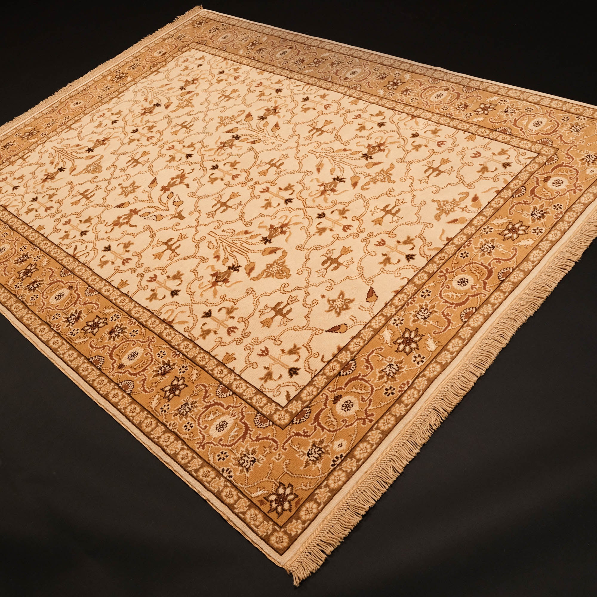 Sultan Series Floral Design Hand Woven Carpet