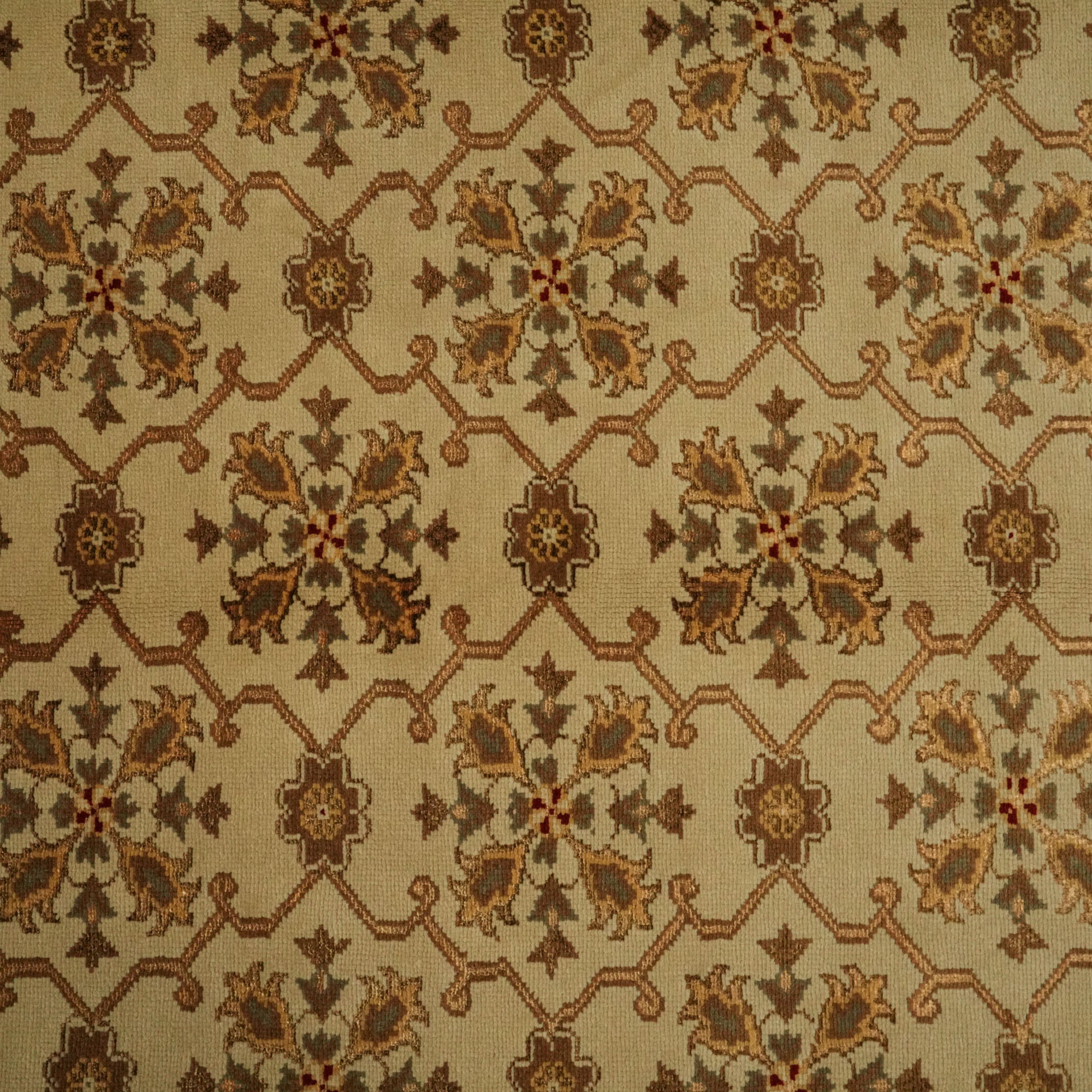Sultan Series Floral Design Hand Woven Carpet