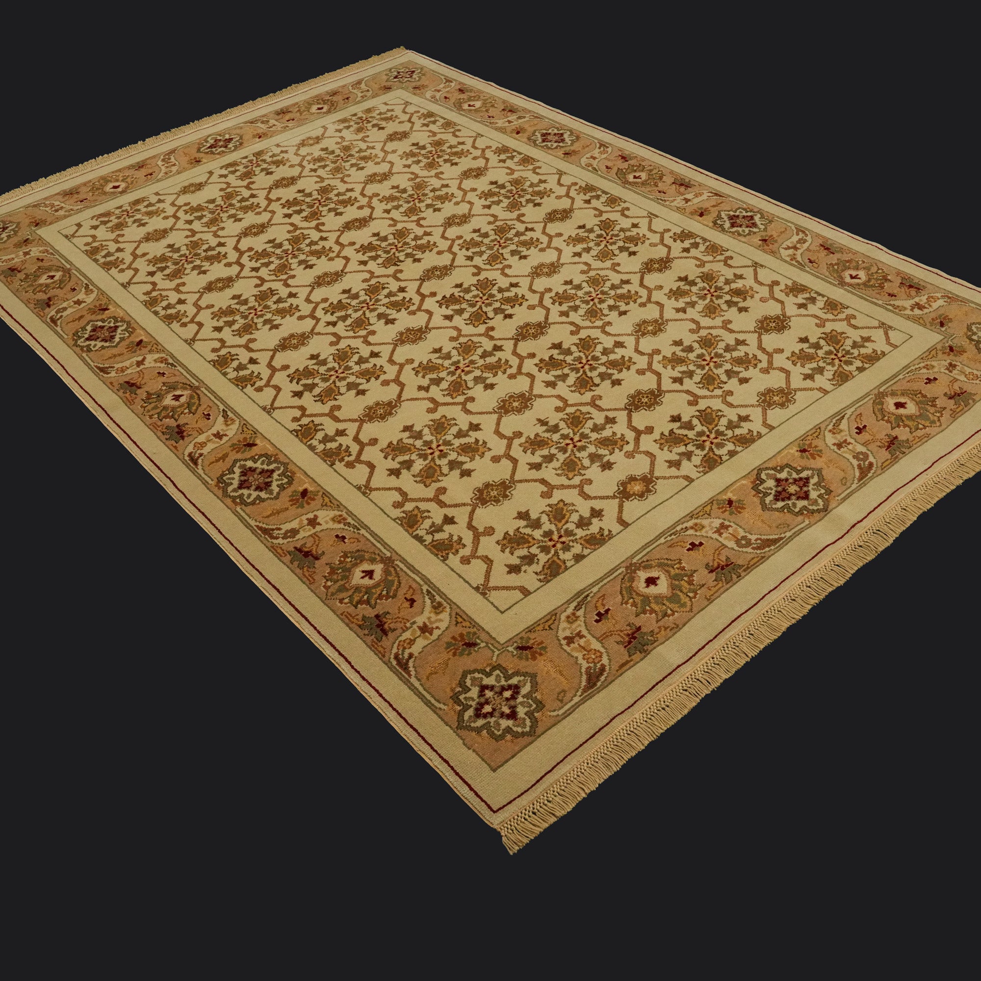 Sultan Series Floral Design Hand Woven Carpet