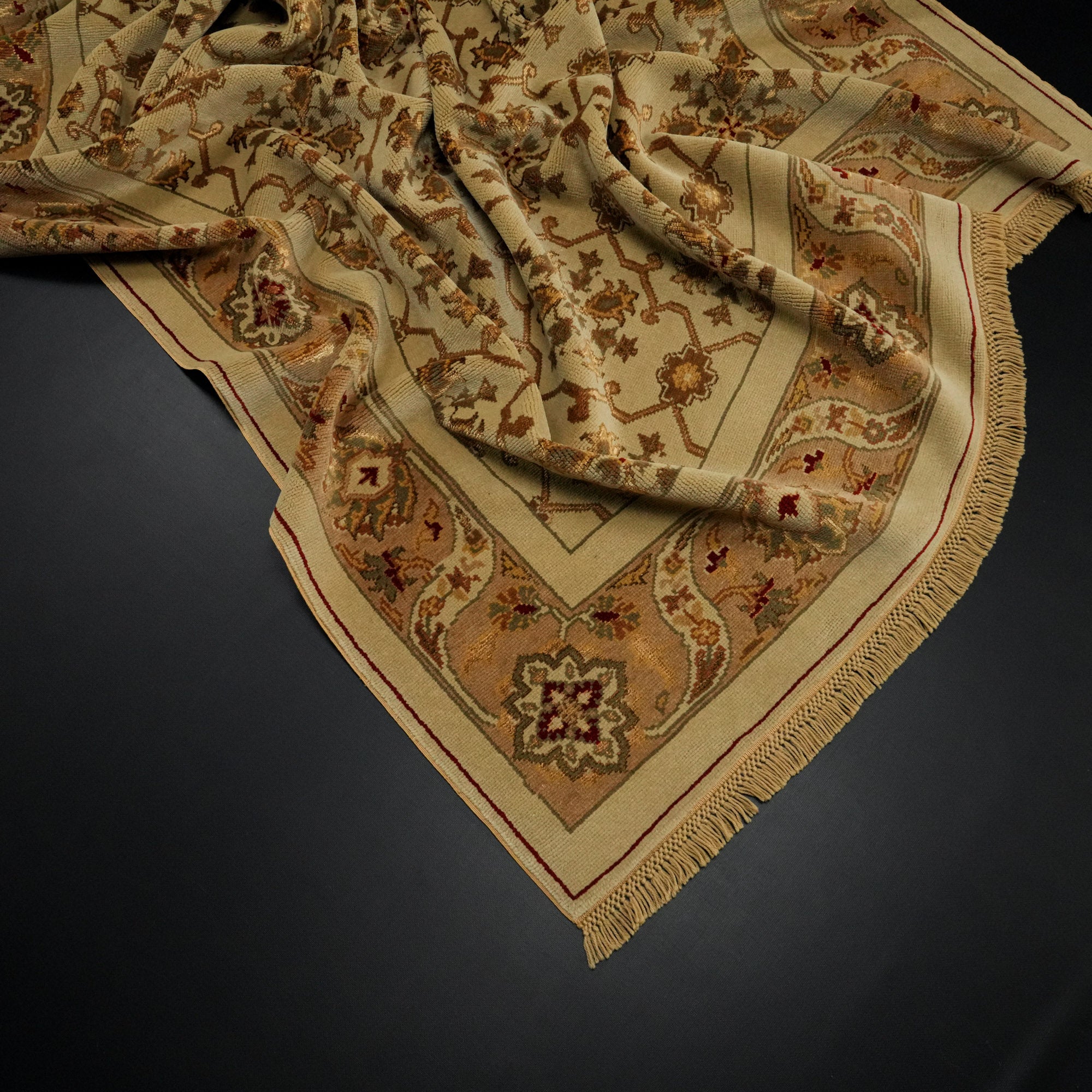 Sultan Series Floral Design Hand Woven Carpet