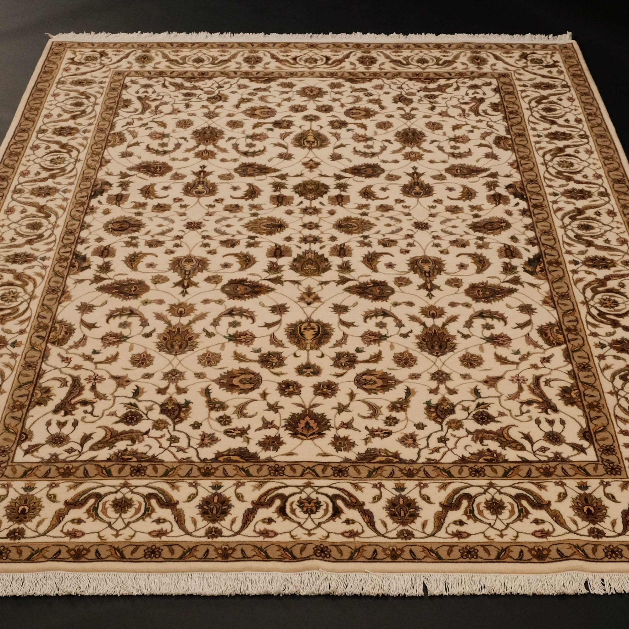 Sultanahmet Series Floral Design Hand Woven Carpet