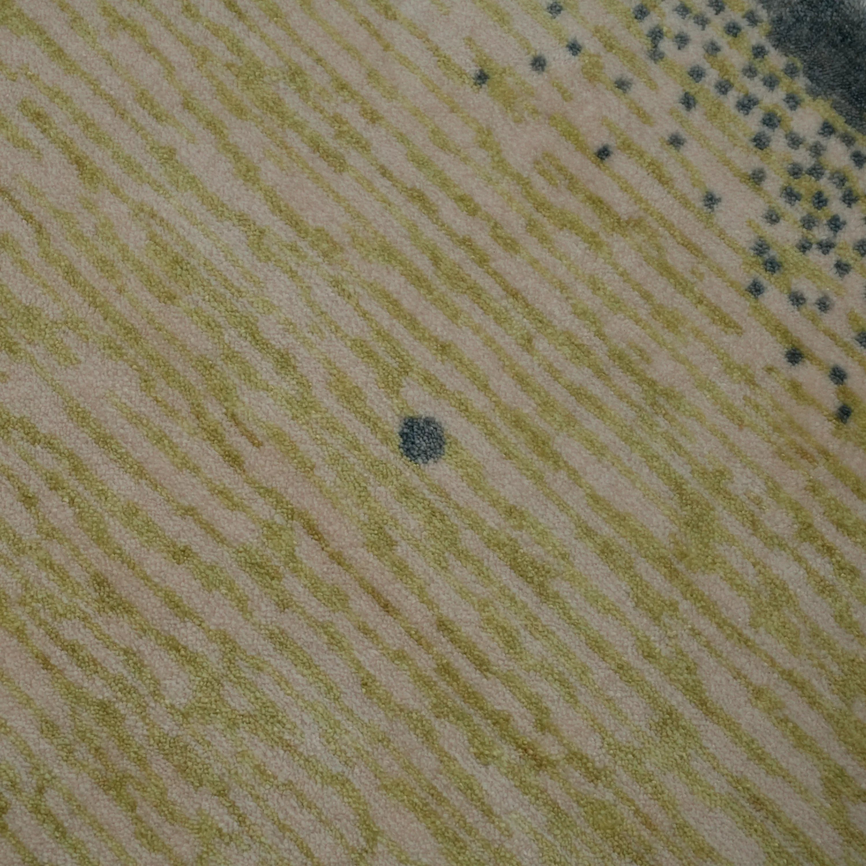 Yeşil Tencel Tezgah Dokuma Baş Başa Seccade