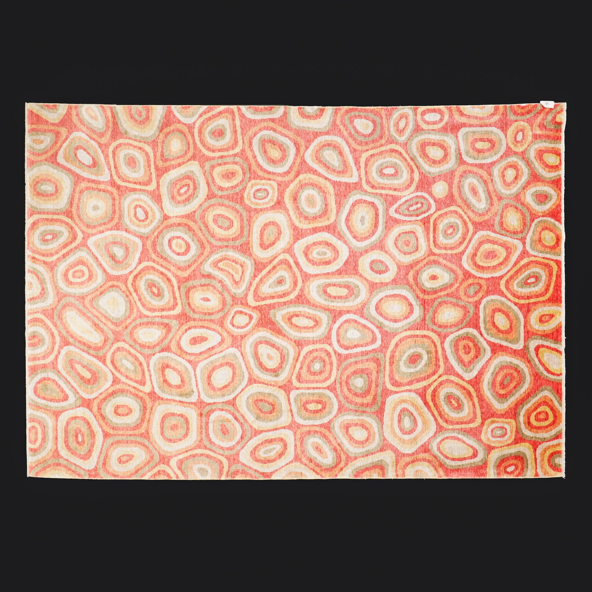 Zade Serisi Rengarenk Geometrik Desenli Tezgah Dokuma Halı