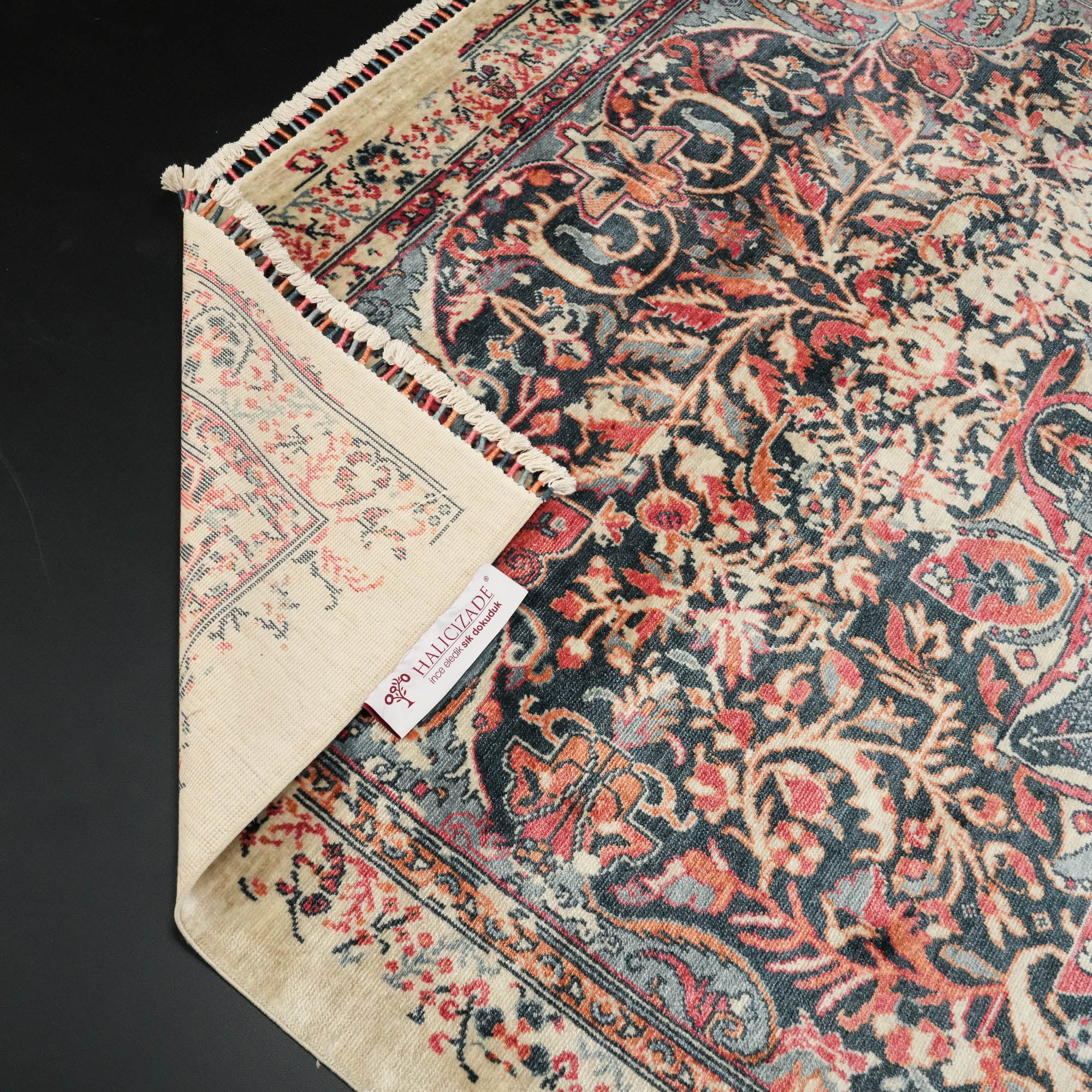 Zade Series Vintage Patterned Colorful Special Countertop Carpet