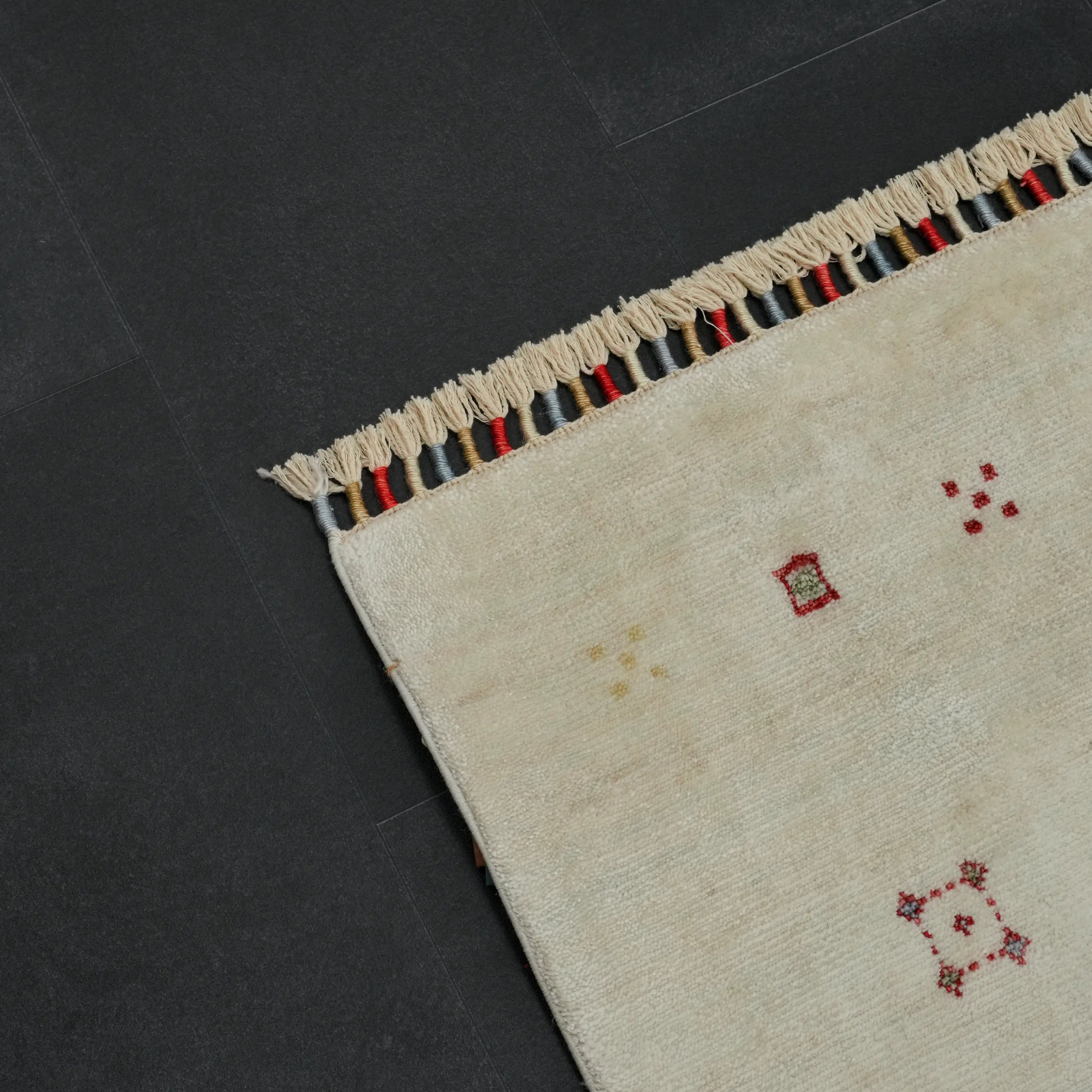 Zara Series Ethnic Patterned Loom-Woven Rug