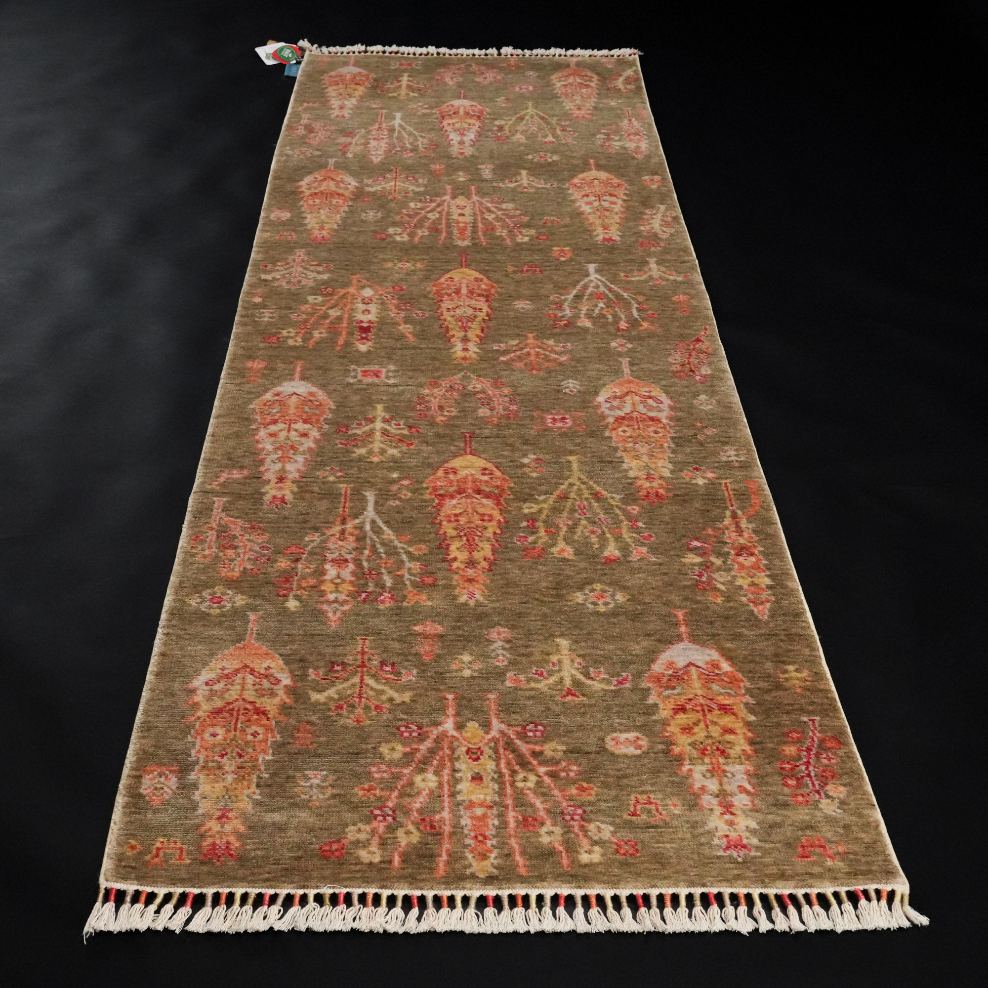 Zara Serisi Otantik Desenli Tezgah Dokuma Halı