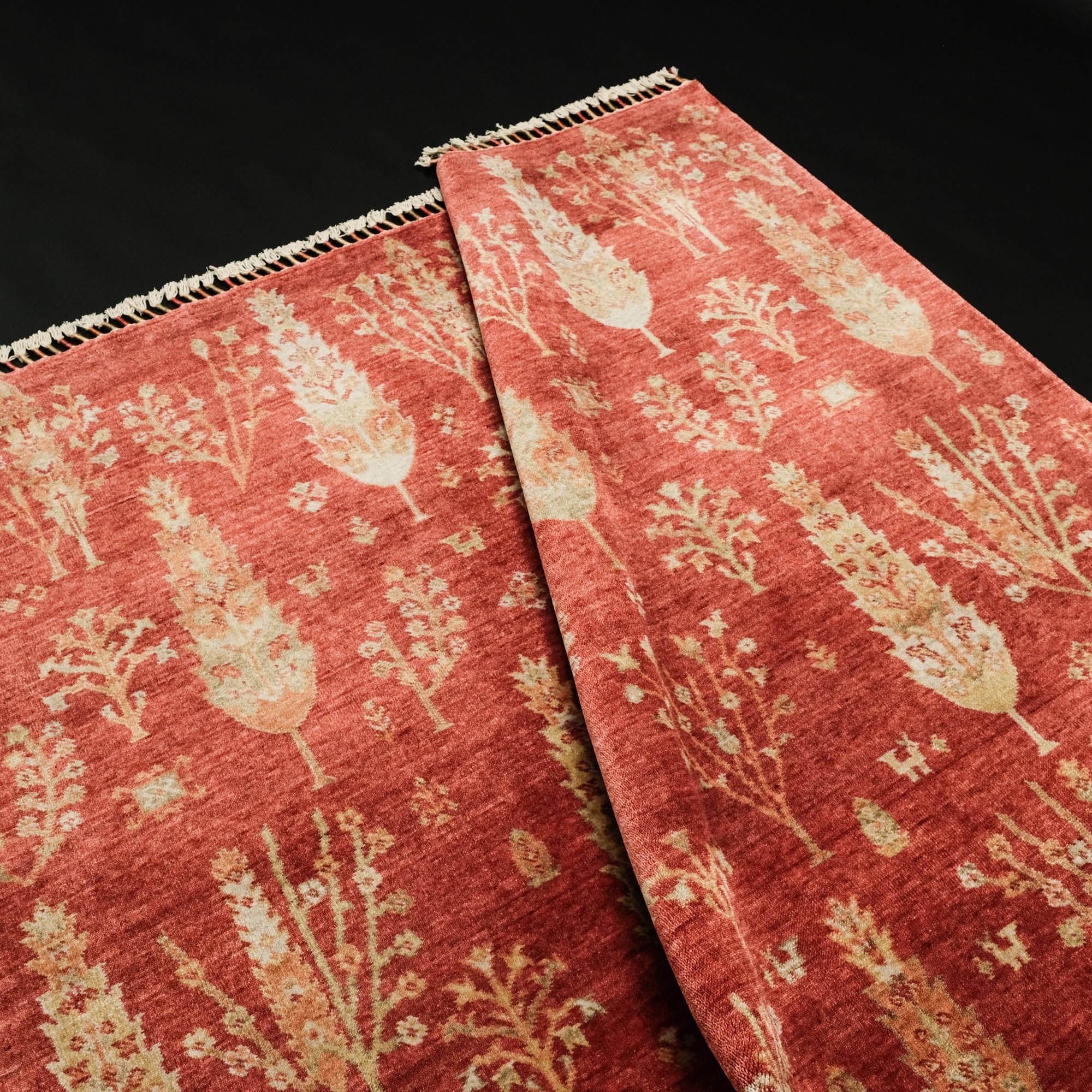 Zara Serisi Otantik Desenli Tezgah Dokuma Halı