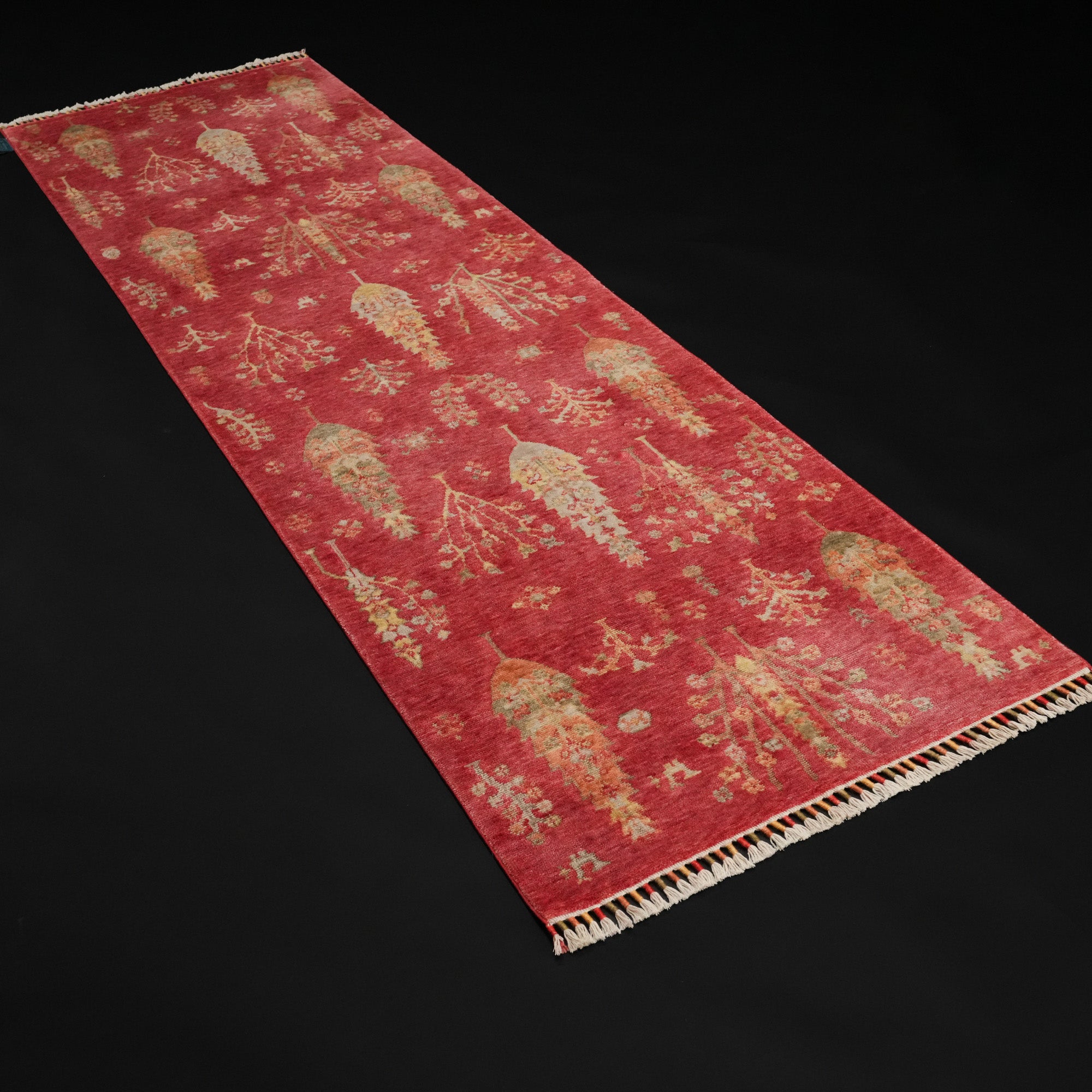 Zara Serisi Otantik Desenli Tezgah Dokuma Halı