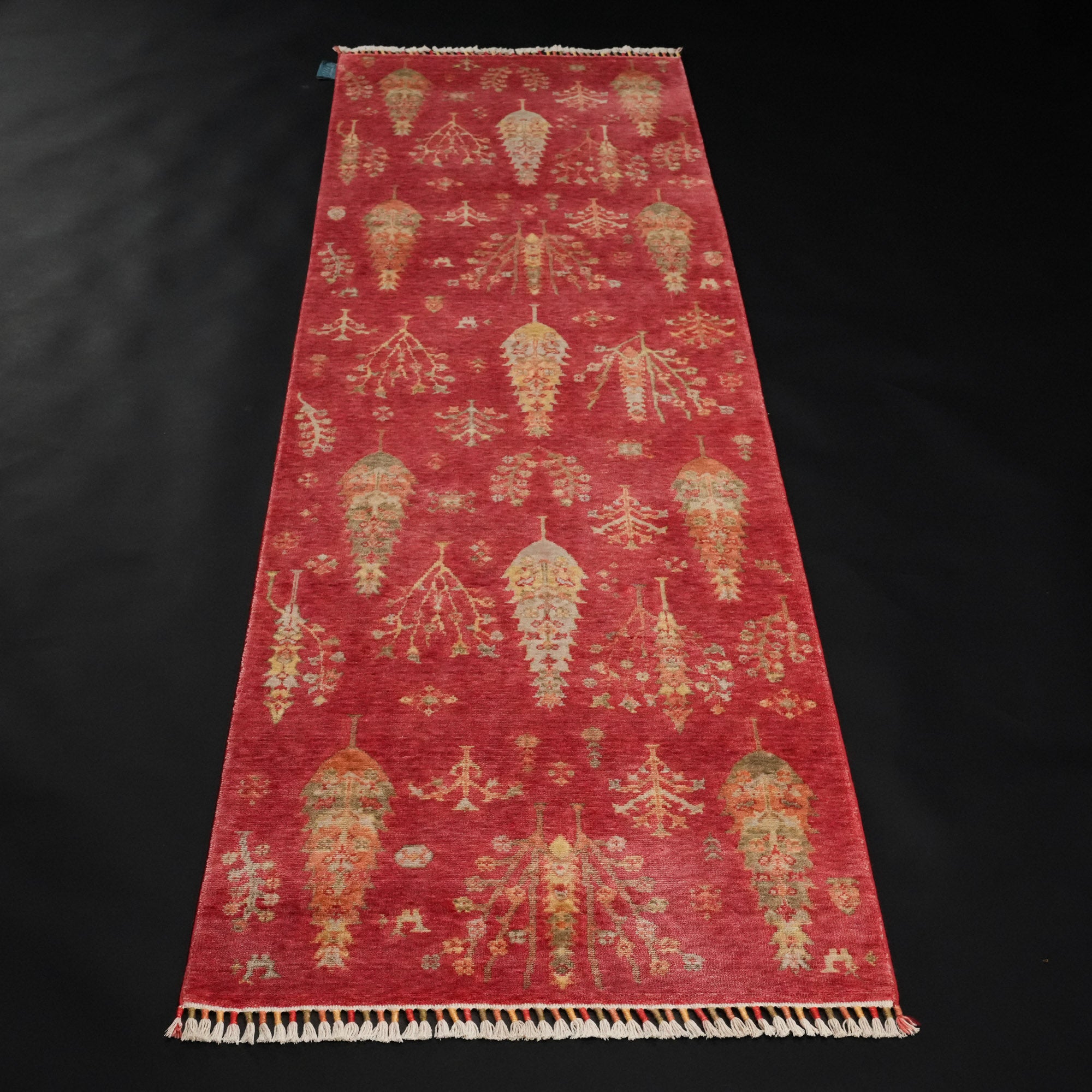 Zara Serisi Otantik Desenli Tezgah Dokuma Halı