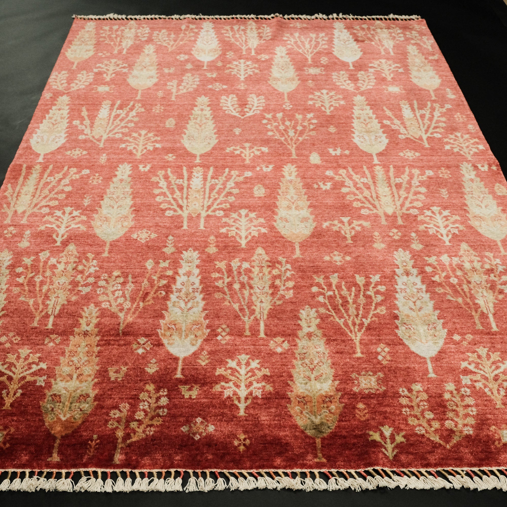 Zara Serisi Otantik Desenli Tezgah Dokuma Halı