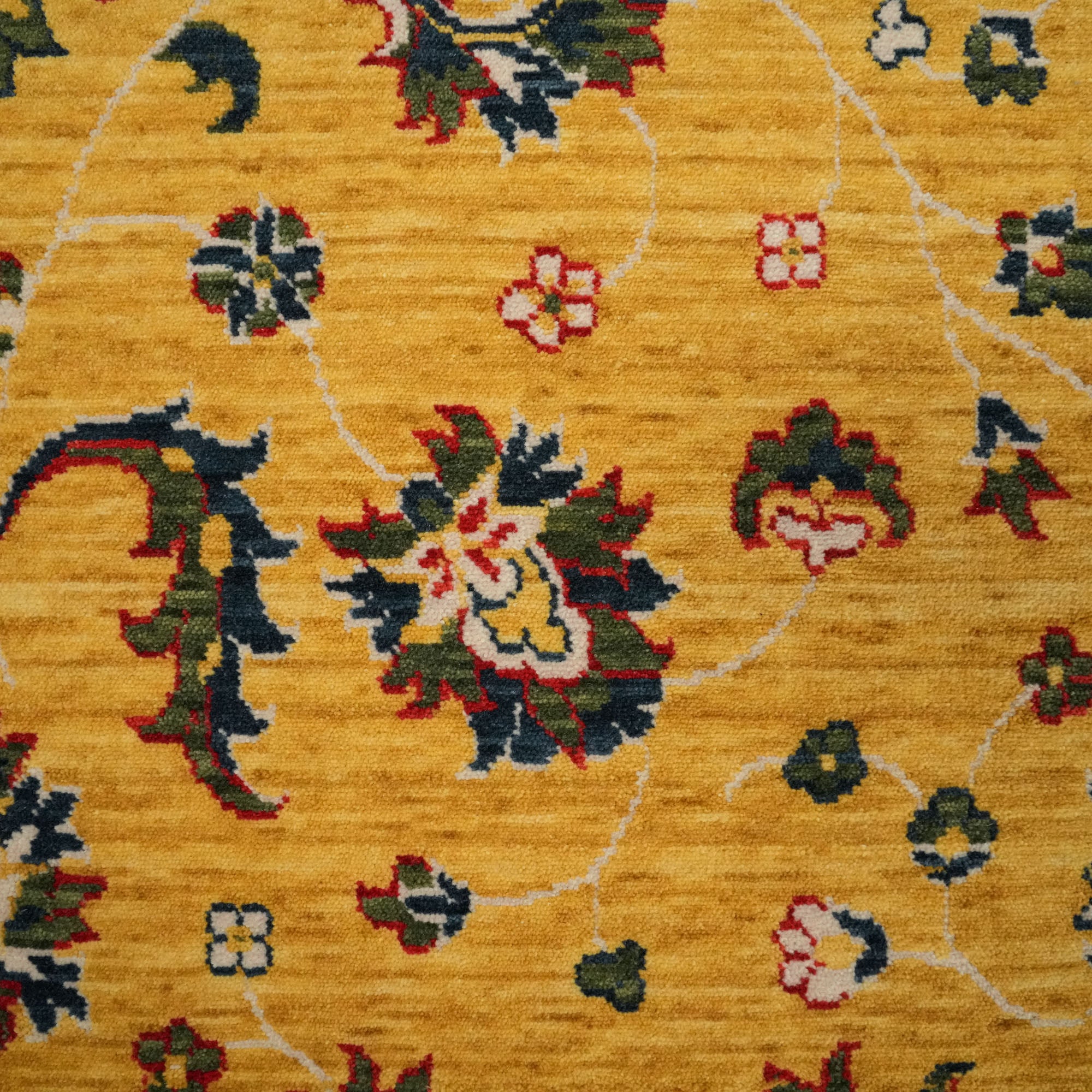 Zara Series Shawl Pattern Colorful Wool Loom Woven Rug