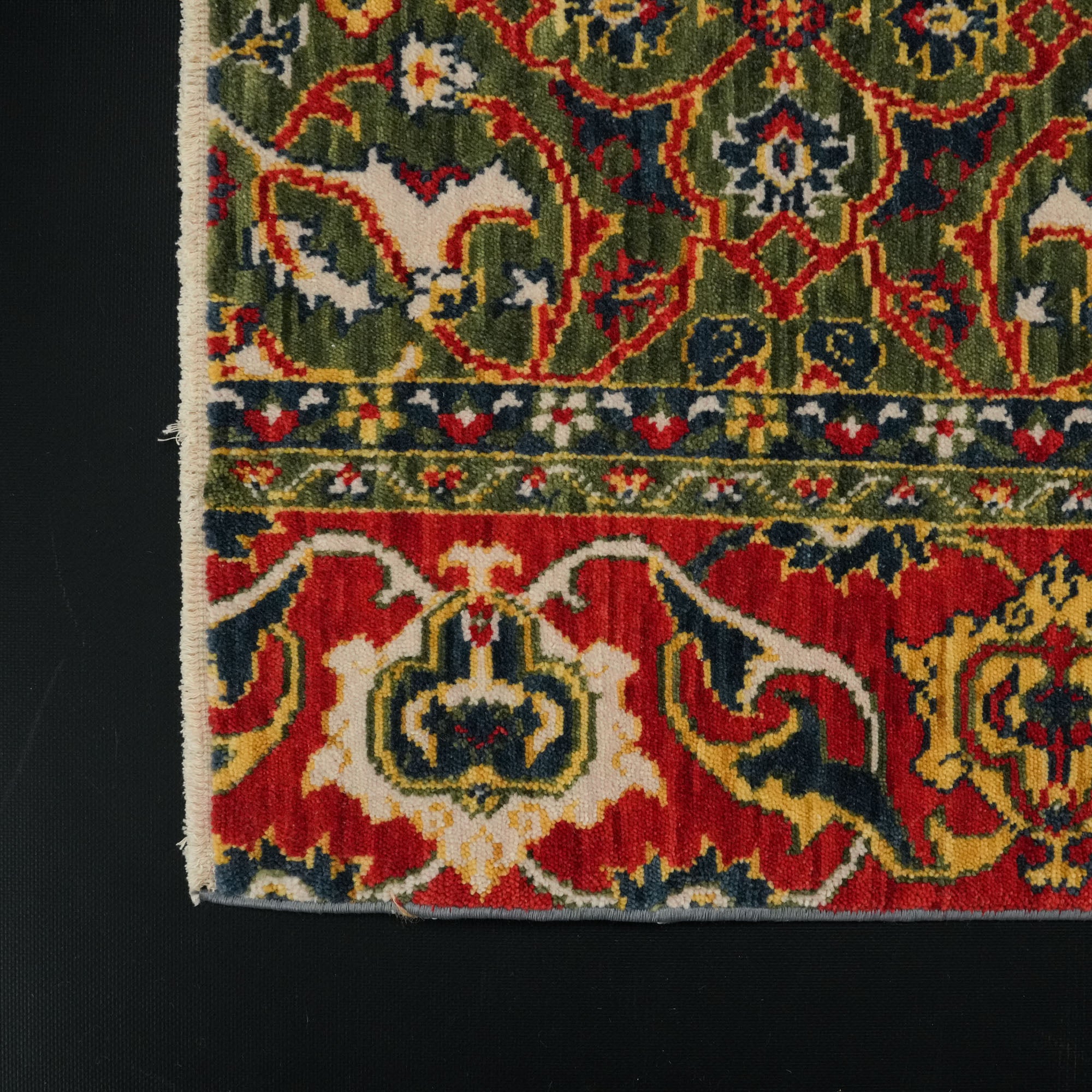 Zara Series Shawl Pattern Colorful Wool Loom Woven Rug