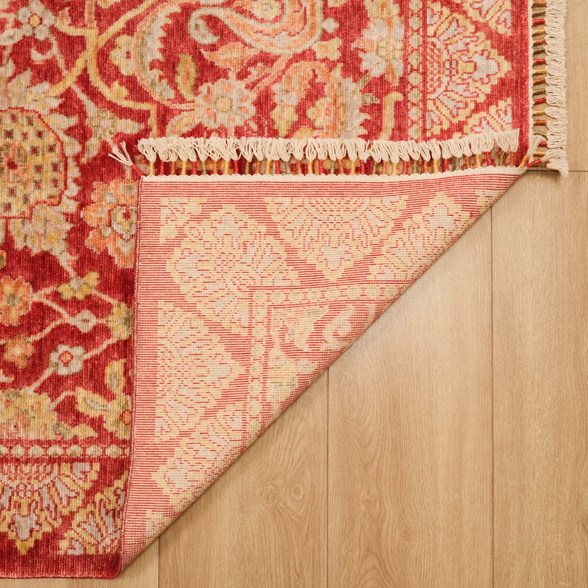 Zara Serisi Uşak Desenli Tezgah Dokuma Halı