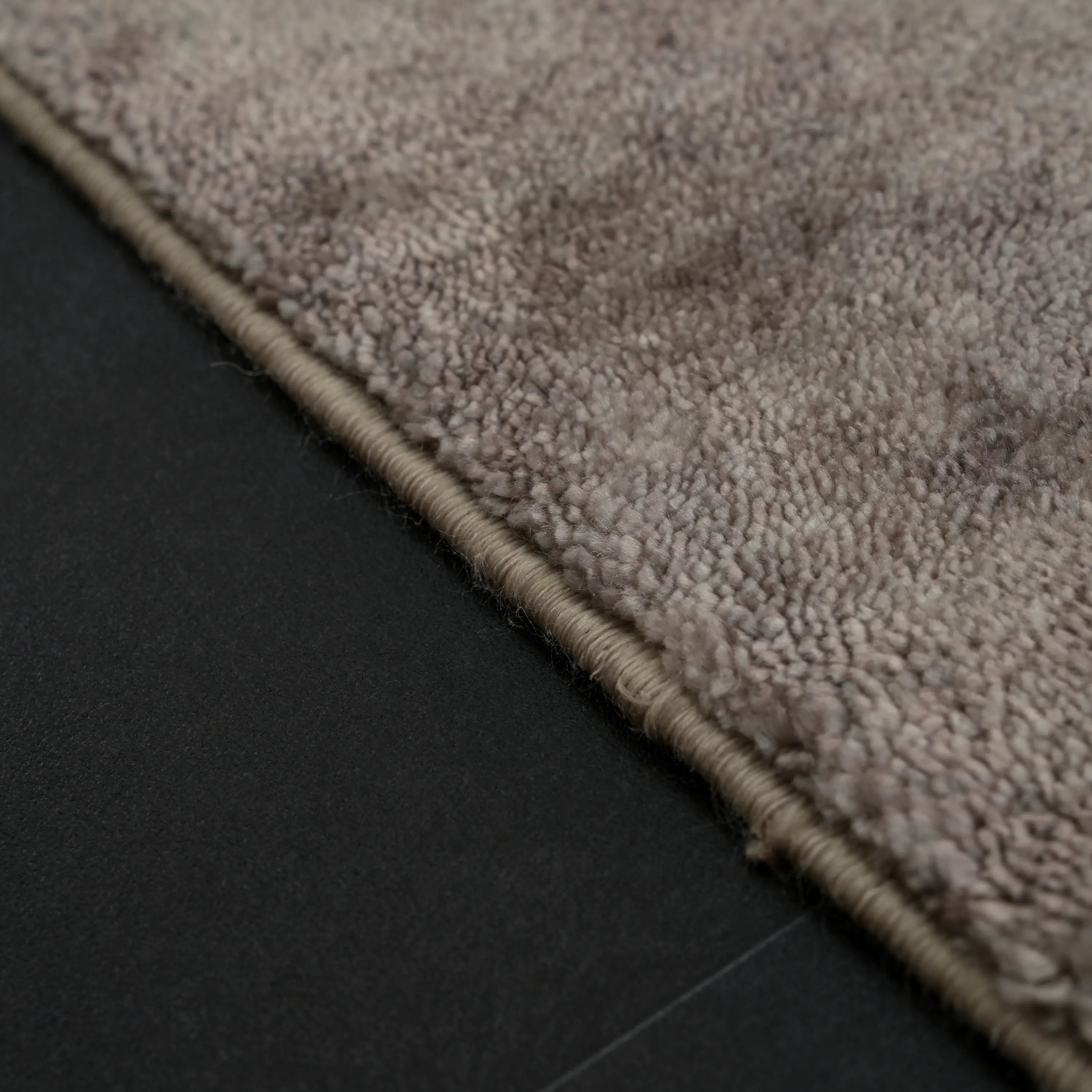 Zima Series Abstract Patterned Beige Loomed Rug