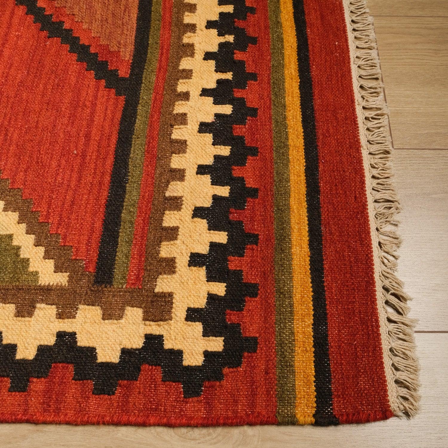 Anadolu Desenli El Dokuma Kilim