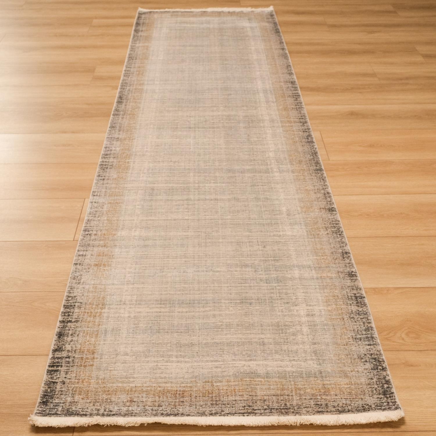 Frame Patterned Machine Woven Carpet