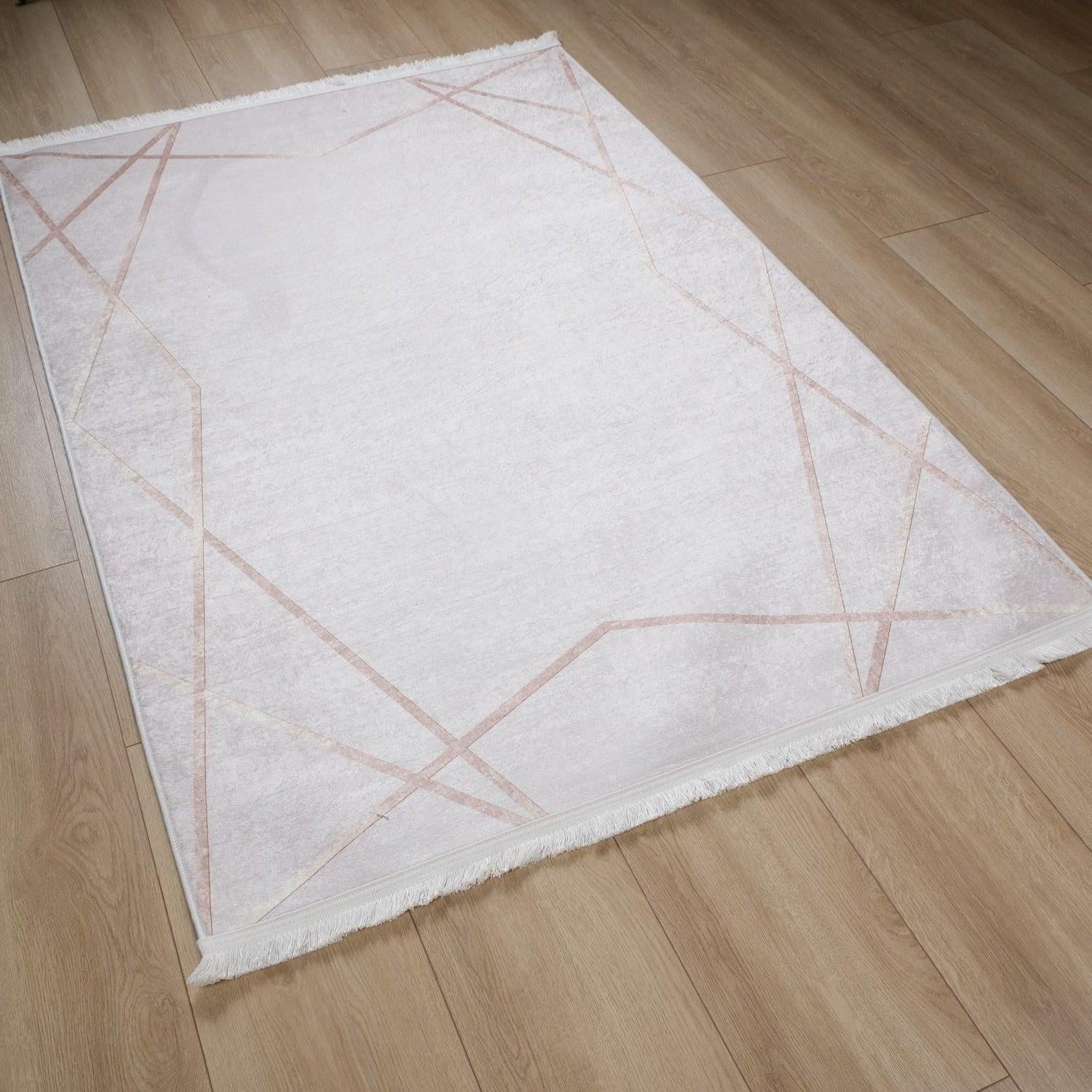 Doğuş Halı Geometrik Desenli Dijital Baskı Halı