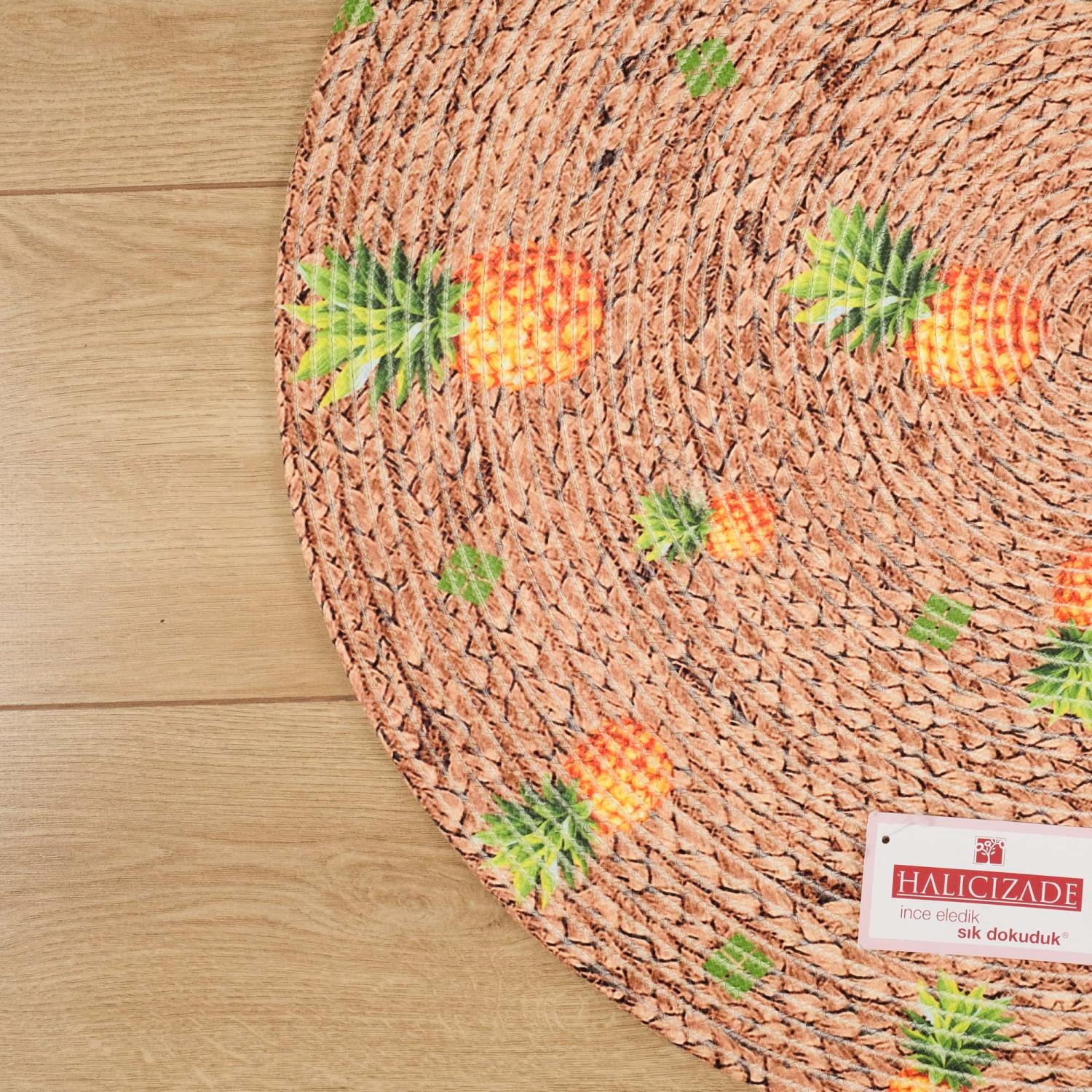 Doğuş Halı Çiçek Desenli Makine Dokuma Halı