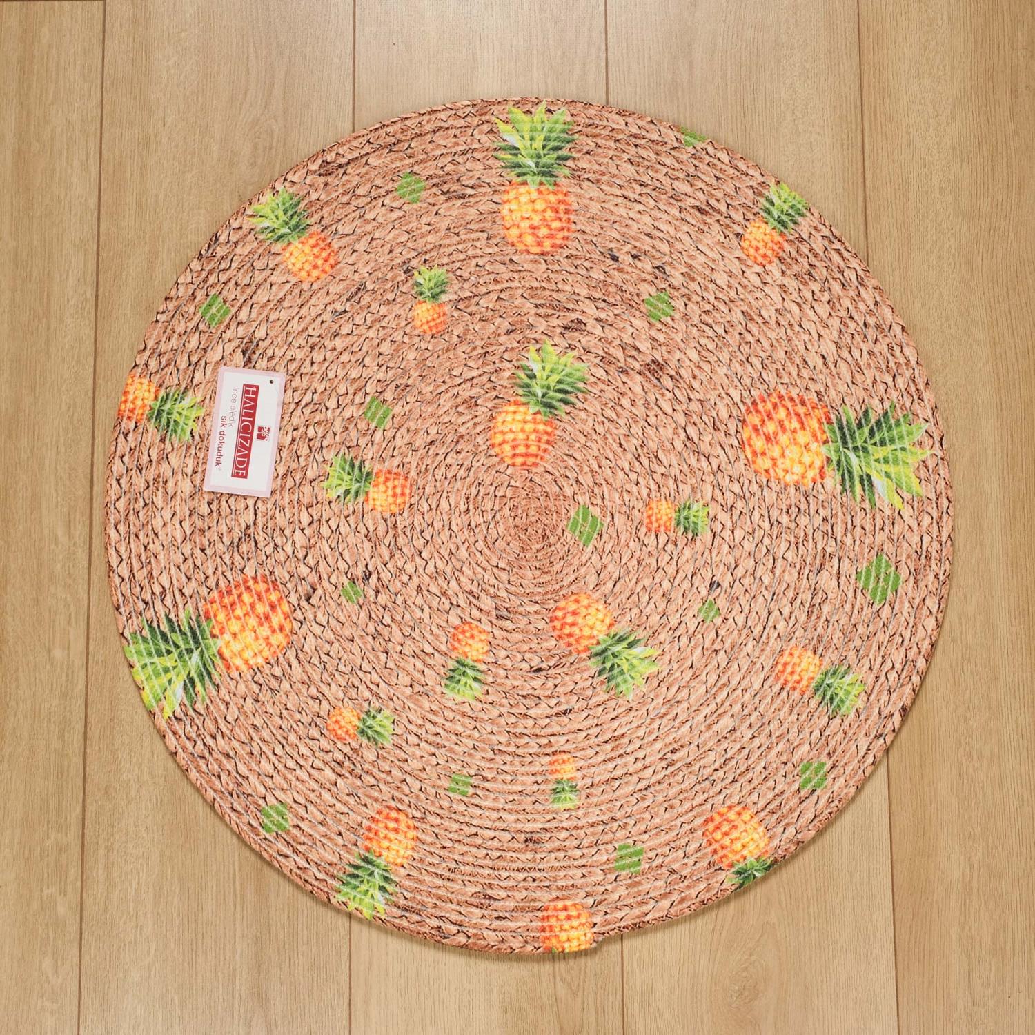 Doğuş Halı Çiçek Desenli Makine Dokuma Halı