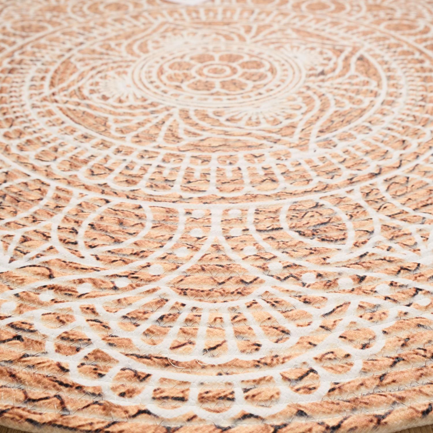 Doğuş Halı Çiçek Desenli Makine Dokuma Halı