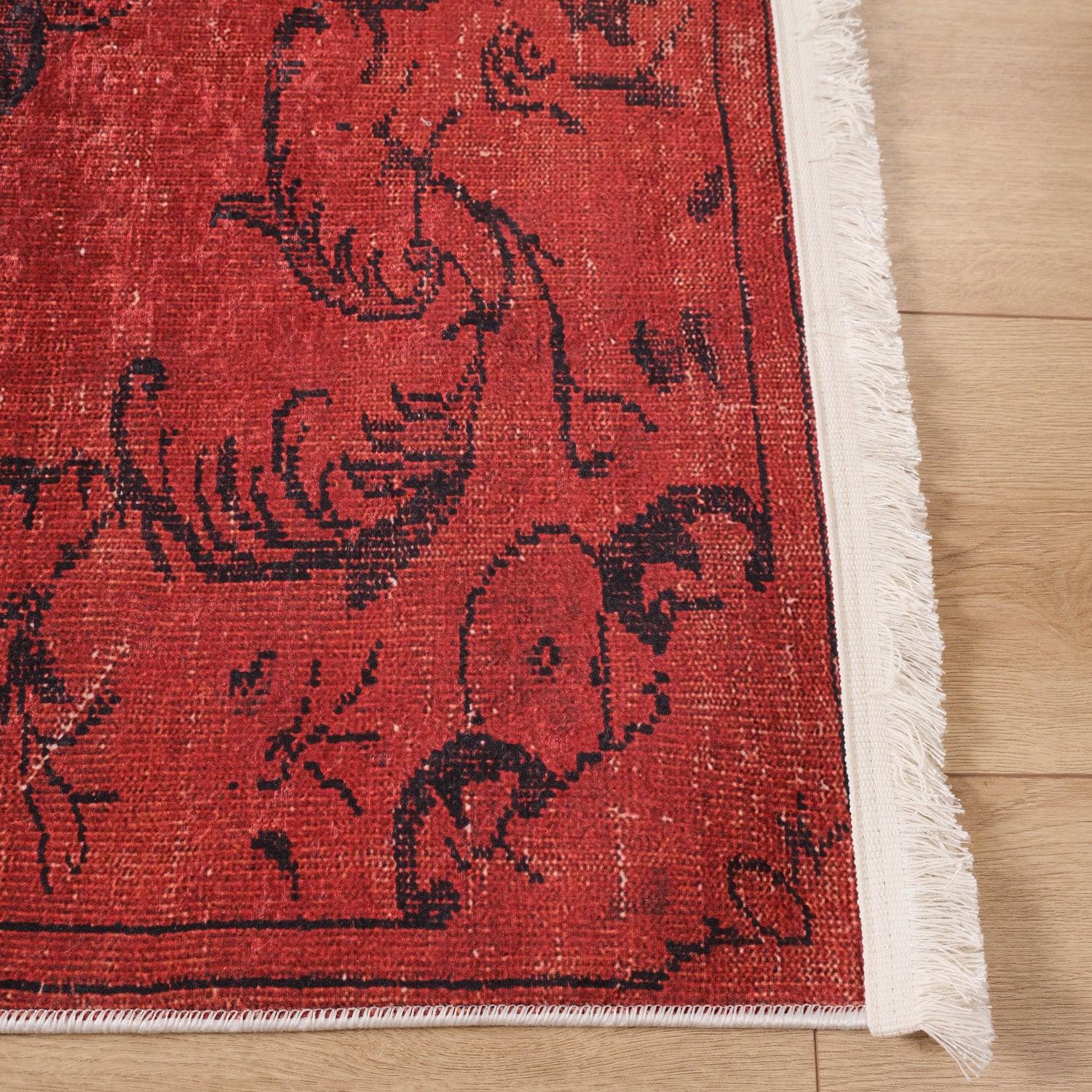 Doğuş Halı Vintage Patterned Digital Printing Carpet