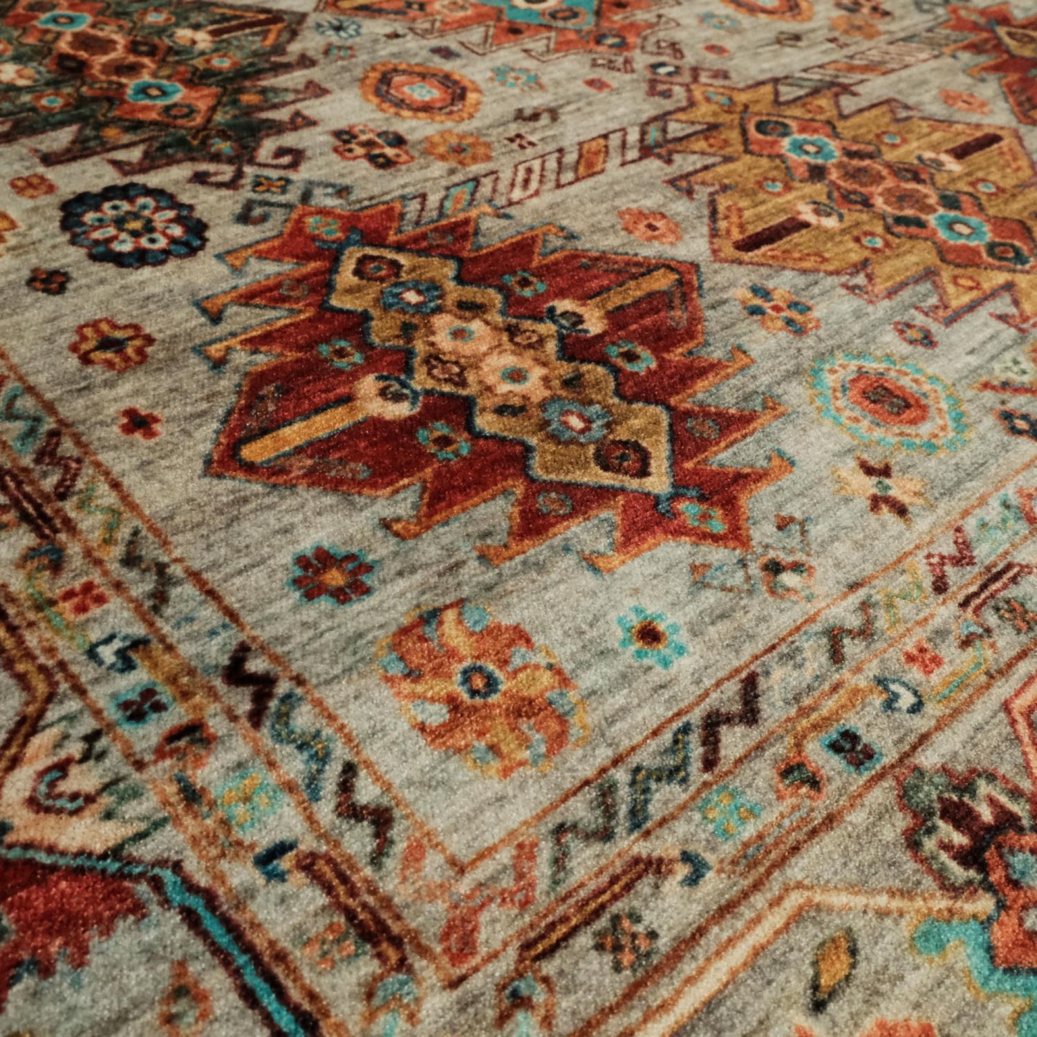 Amber Series Anatolian Patterned Machine Woven Classic Design Carpet