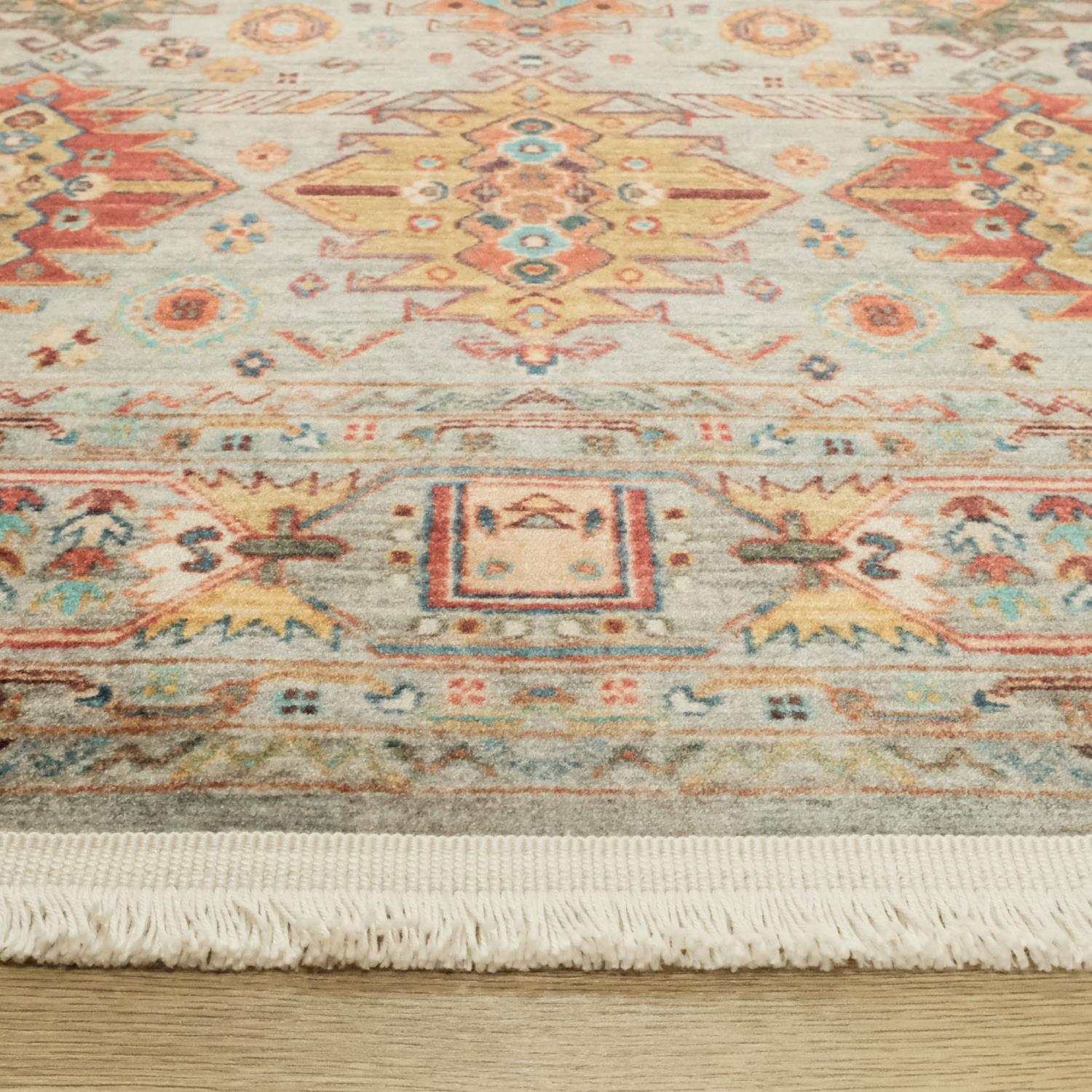 Amber Series Anatolian Patterned Machine Woven Classic Design Carpet