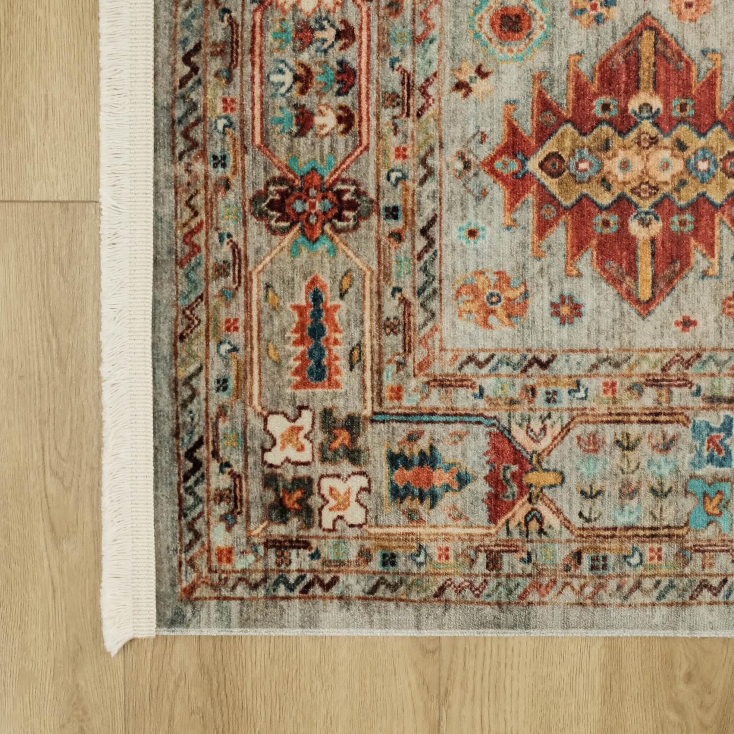 Amber Series Anatolian Patterned Machine Woven Classic Design Carpet