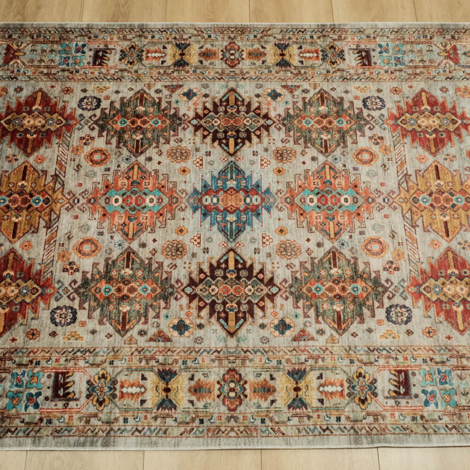 Amber Series Anatolian Patterned Machine Woven Classic Design Carpet
